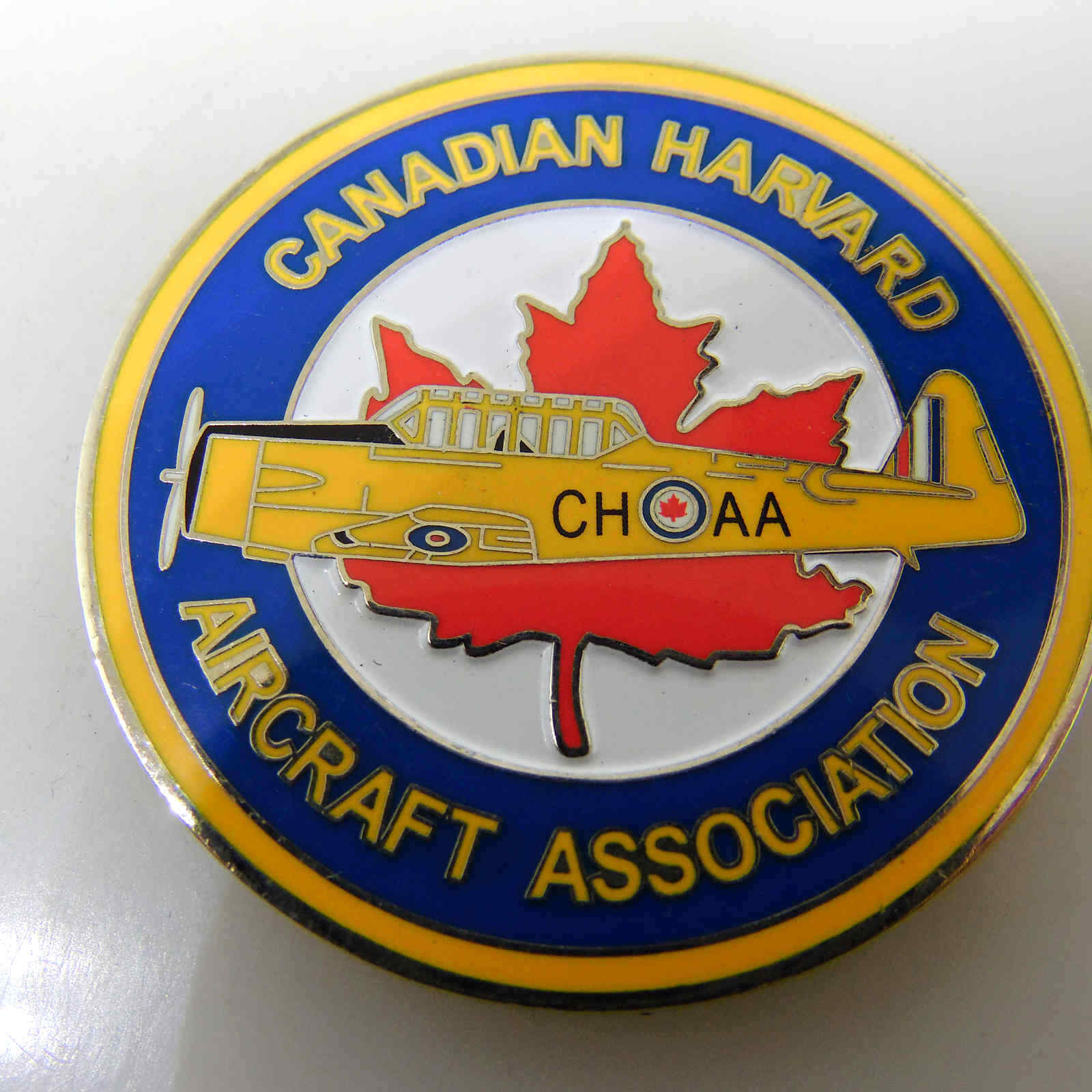 CANADIAN HARVARD AIRCRAFT ASSOCIATION CHALLENGE COIN