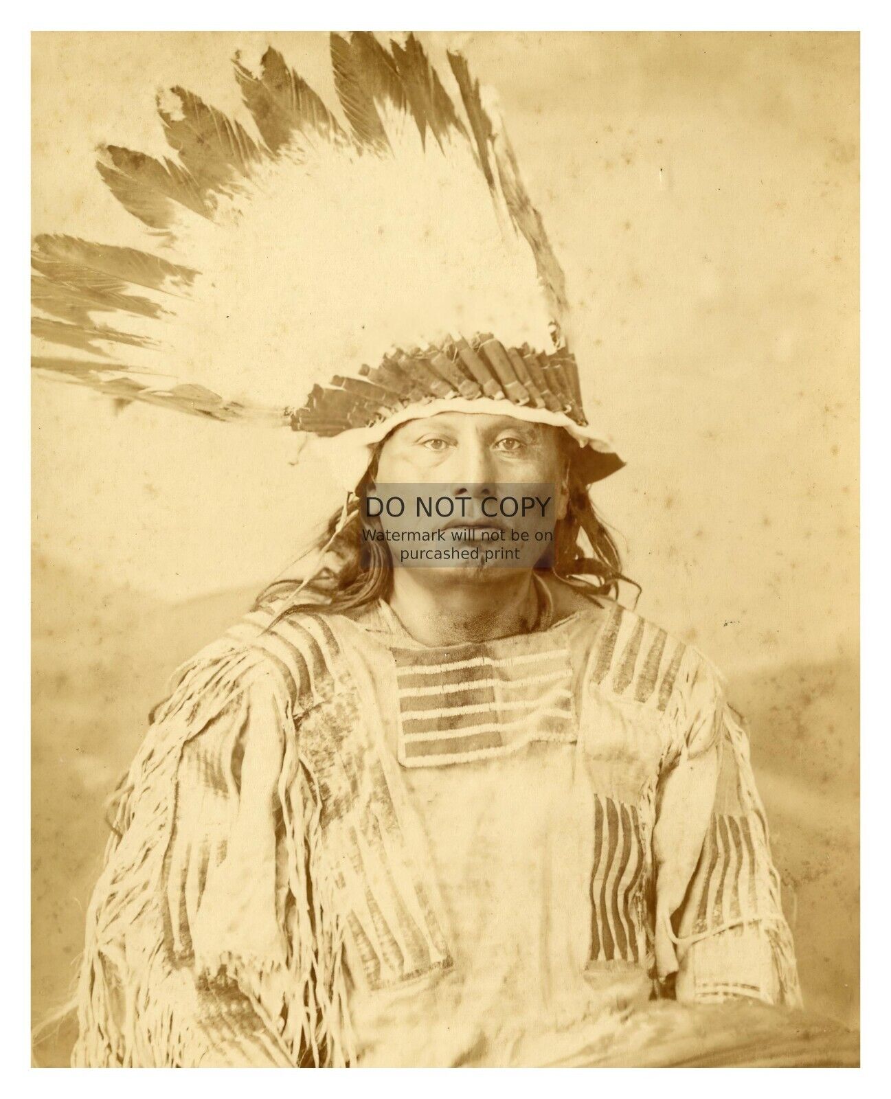 CHIEF GALL NATIVE AMERICAN CHEIF SURVIVOR OF CUSTERS LAST STAND 8X10 PHOTO