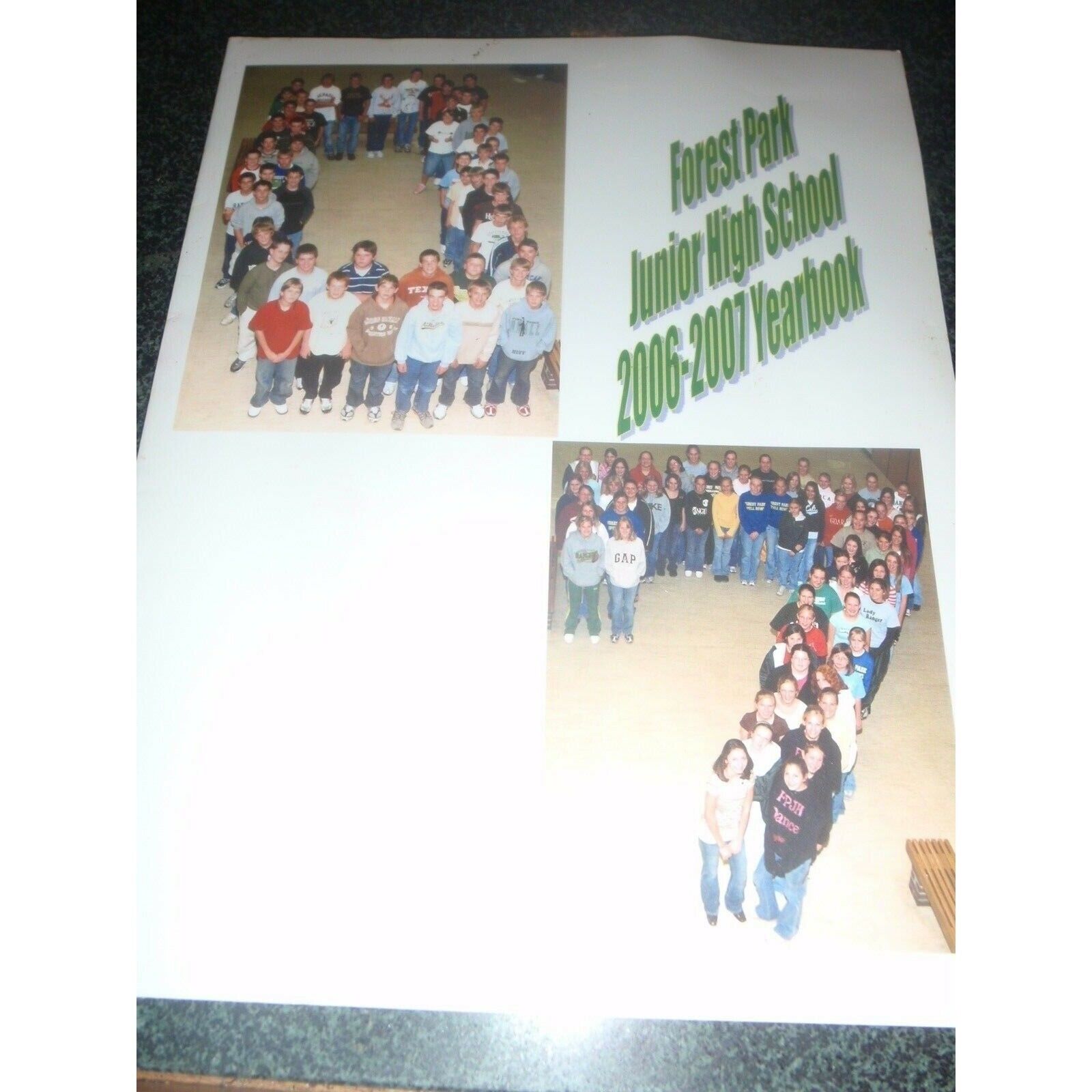 2006 2007 Forest Park Junior High School Ferdinand IN Indiana Yearbook Year Book