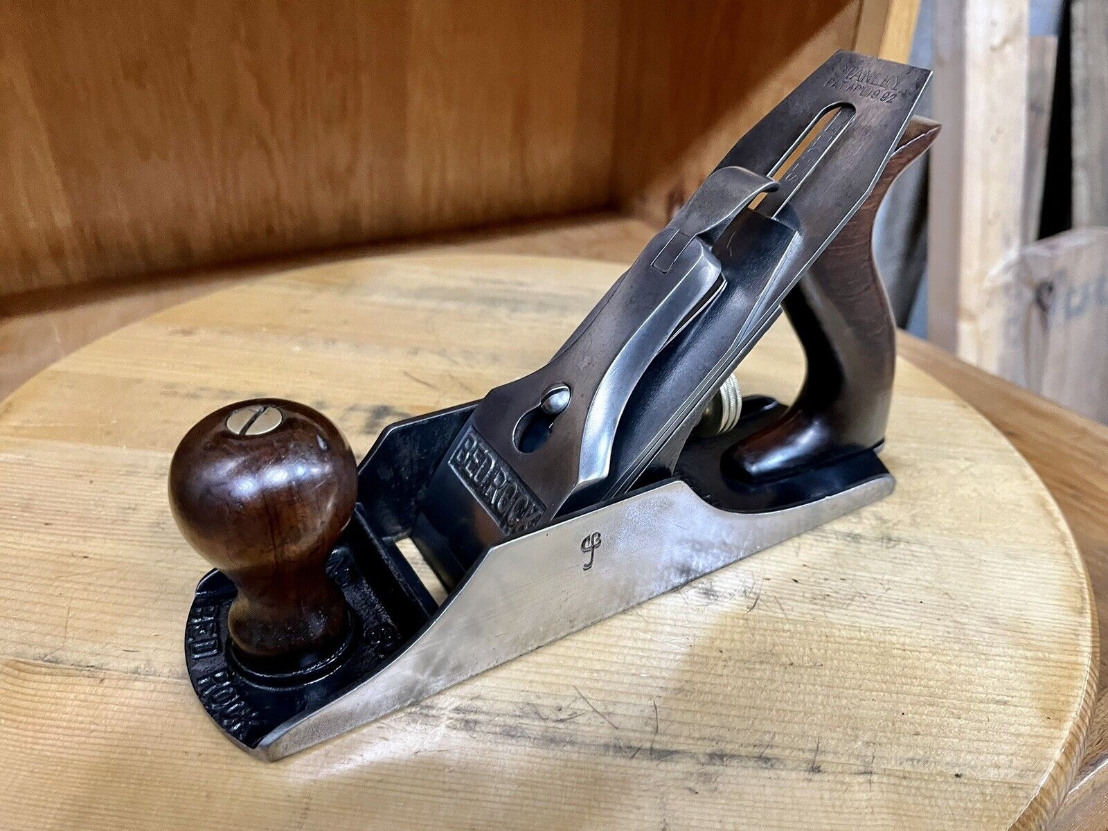 Vintage Stanley Bedrock No 604 Smooth Plane Type 6 Very Fine Rosewood Beauty
