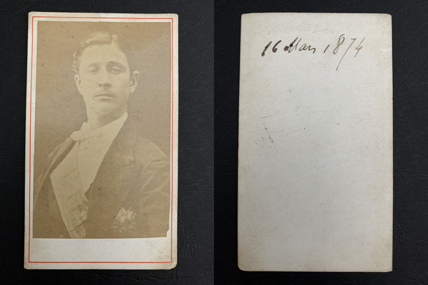 Prince Louis-Napoleon, March 16, 1874 Vintage CDV Albumen Print.Napoleon Eugè