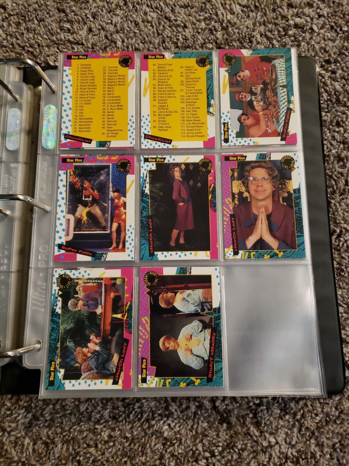 1992 Saturday Night Live Trading Cards 150 CARD SET MINT