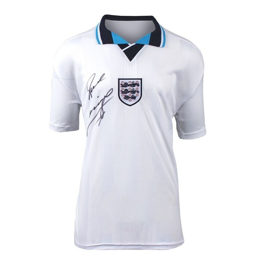 Paul Gascoigne Signed England Euro 1996 Shirt