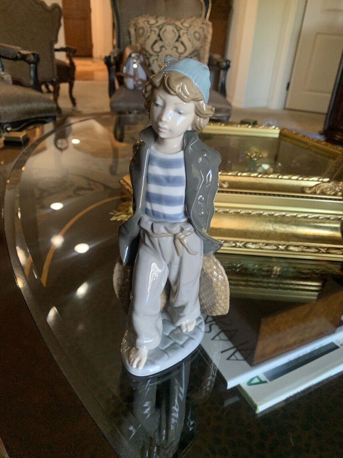 Lladro Boy Figurine