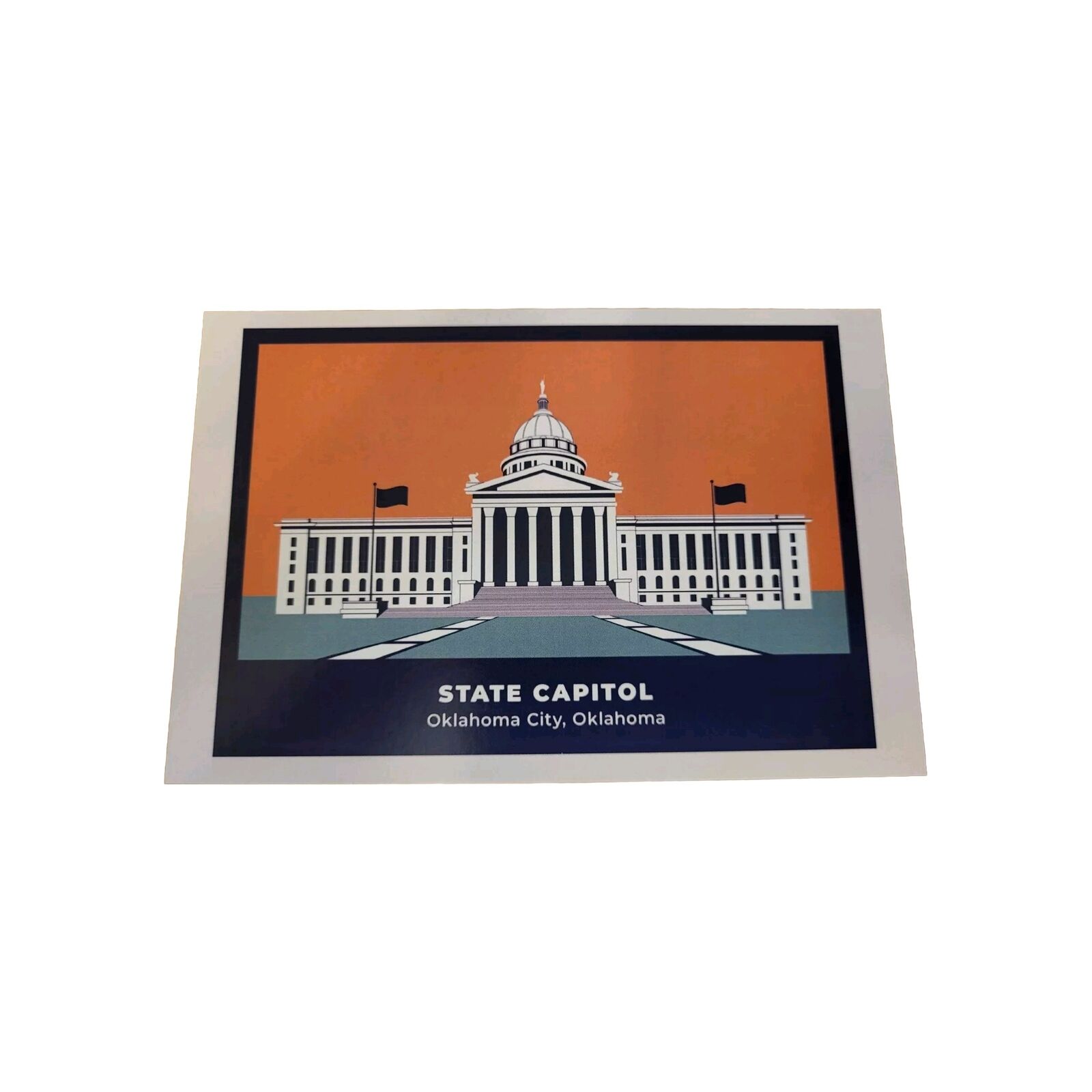 Oklahoma State Capitol Postcard Oklahoma City NEW