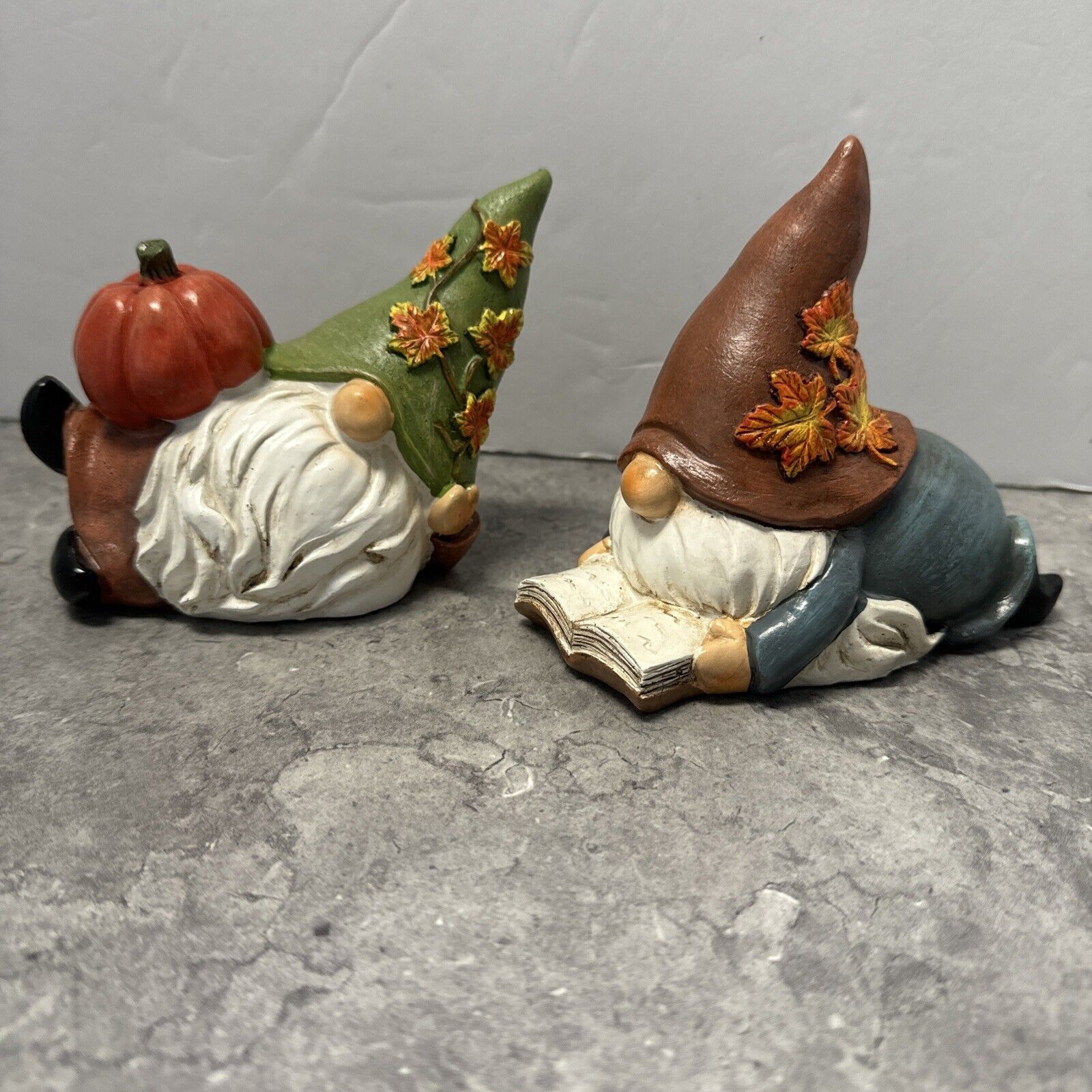 NEW Hobby Lobby Gnome SET Pumpkin Book  Autumn Table Decor Fall 2021