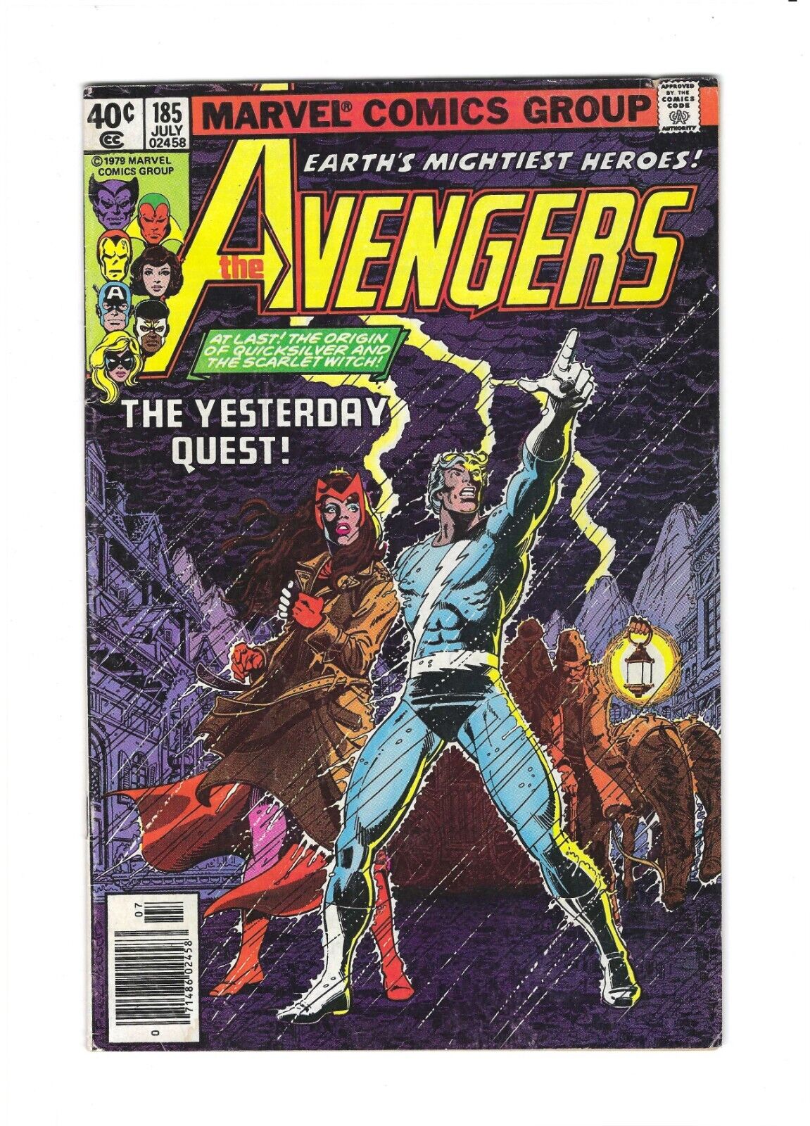 Avengers #185: Dry Cleaned: Pressed: Bagged: Boarded FN 6.0