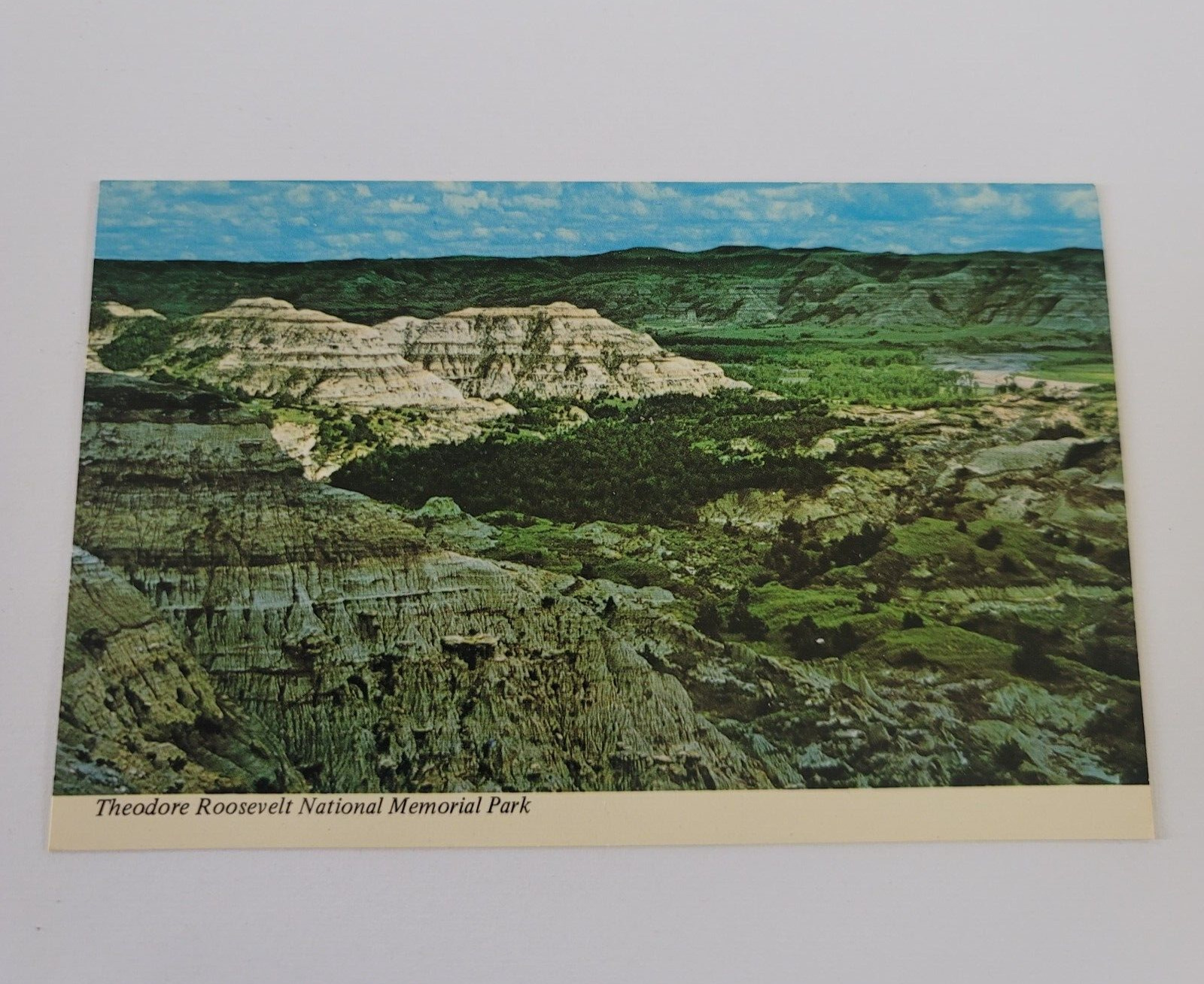 Vintage 1974 Postcard Theodore Roosevelt National Park Badlands North Dakota