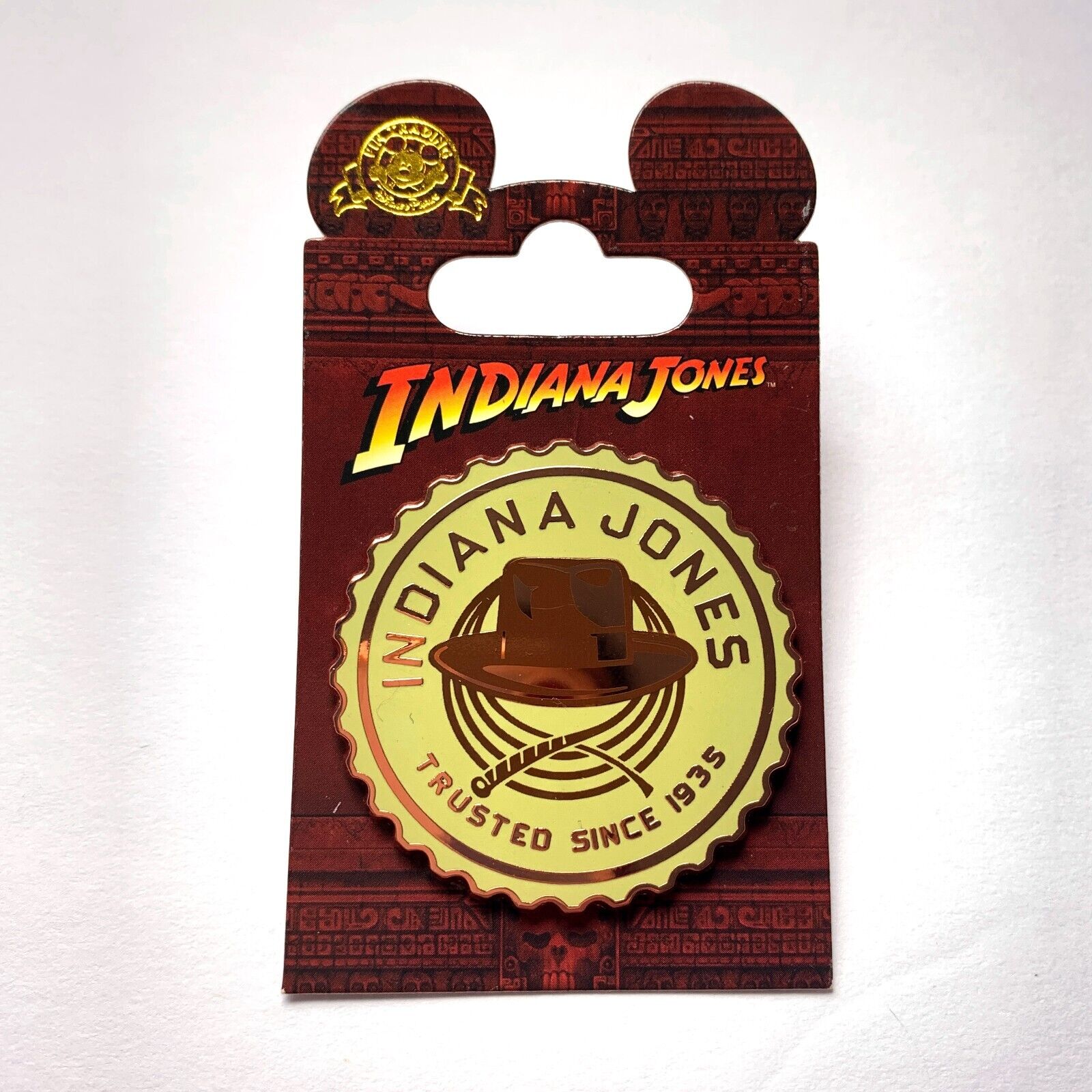 Disney Parks Indiana Jones Trusted Since 1935 Pin