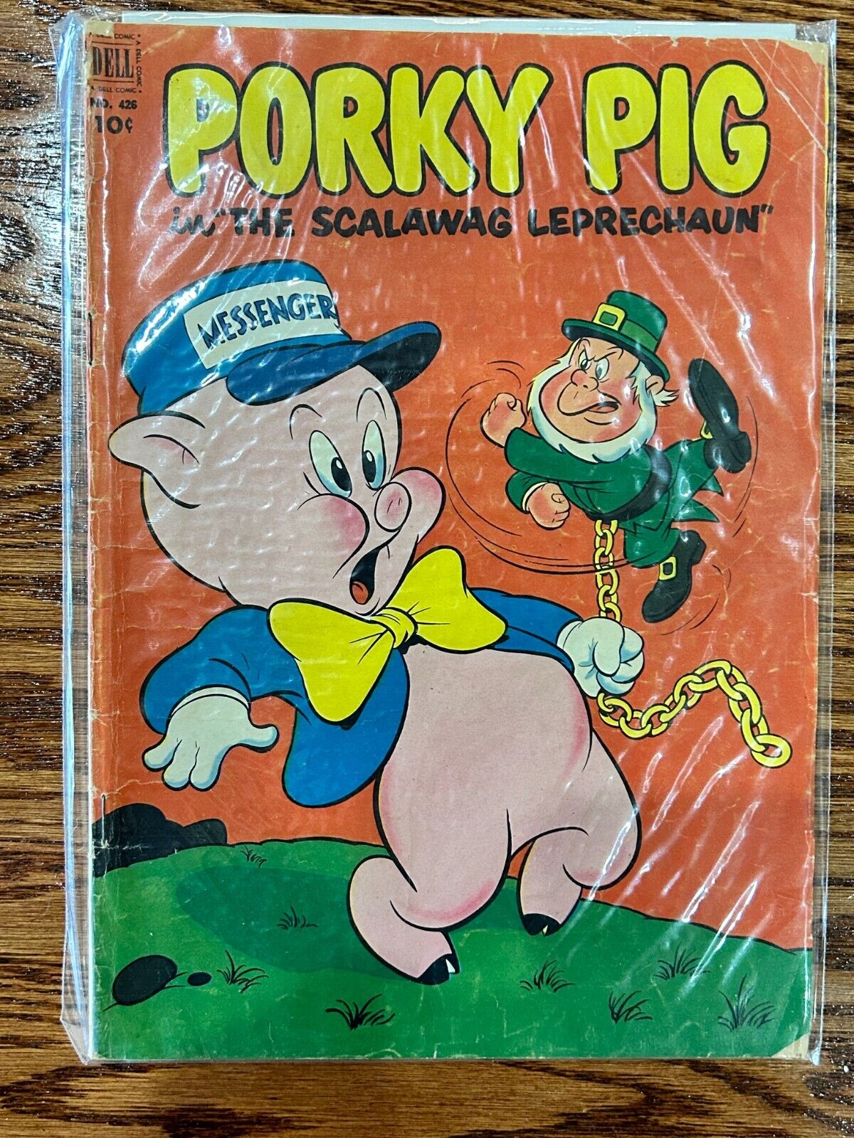 Porky Pig in The Scalawag Leprechaun - Four Color 426 - Golden Age Comic - Good