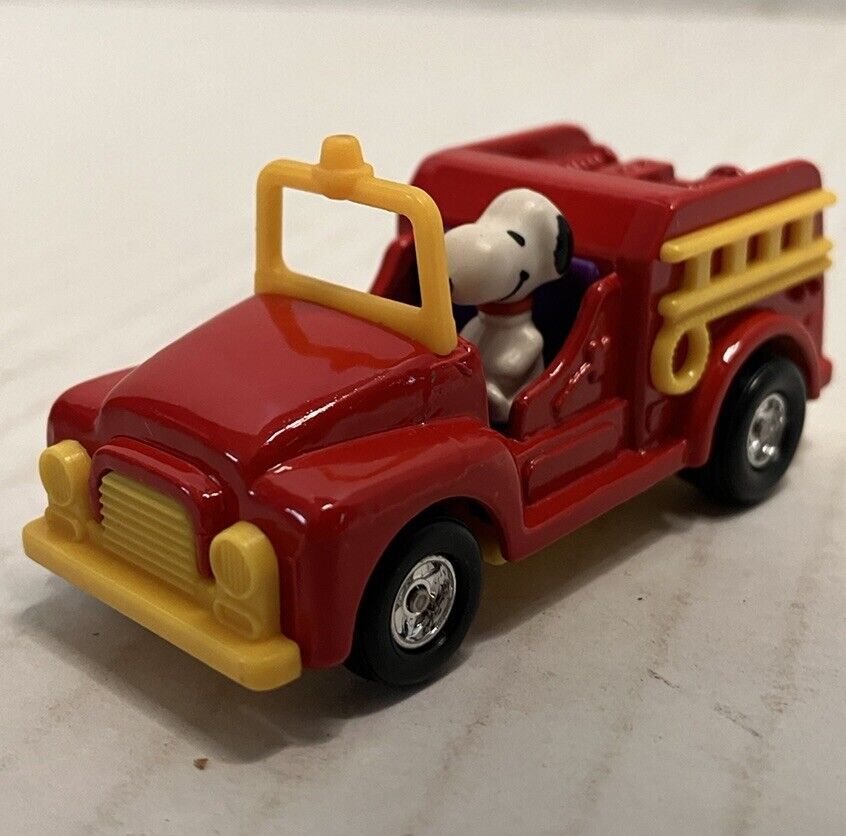 Vintage Aviva C20 Snoopy in Fire Truck
