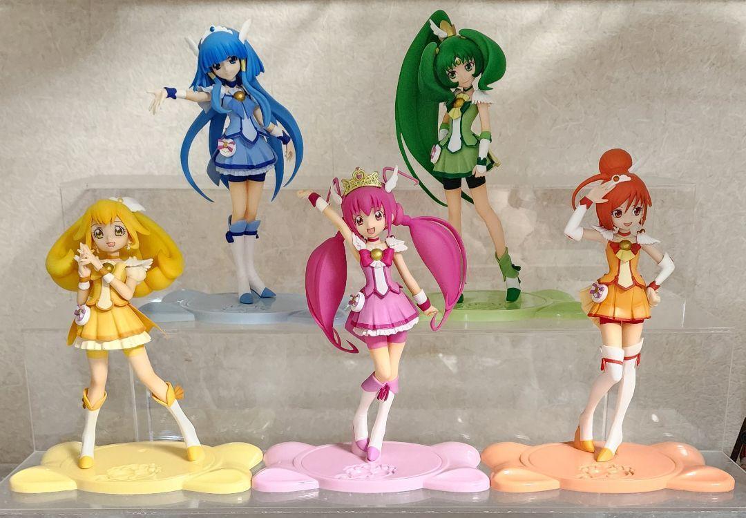 Glitter Force Smile Precure DX Girl Figure Toy Cure Doll 5Set Pretty Cure