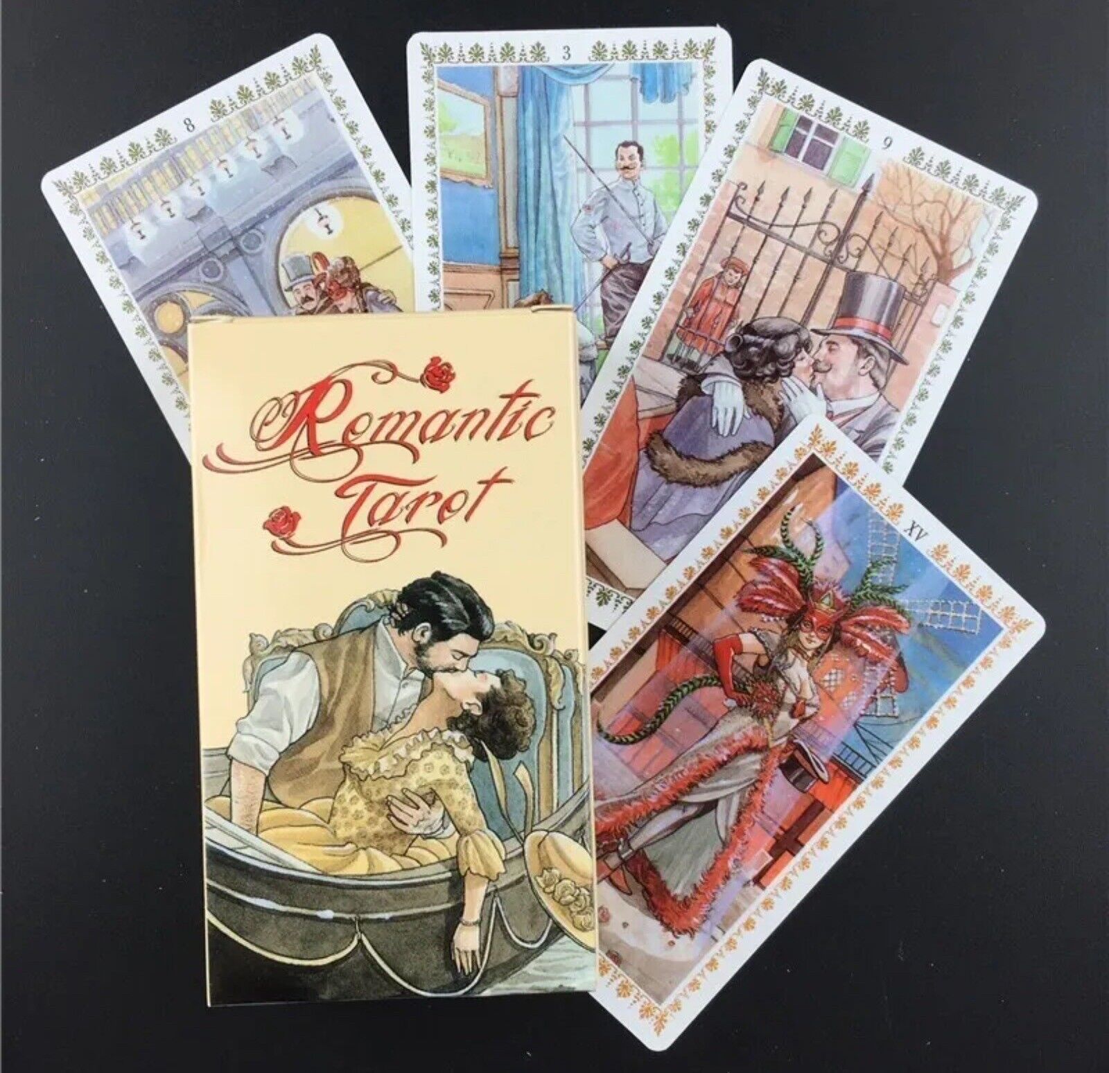 Romantic Tarot Deck 78 Cards Oracle English Version  Divination