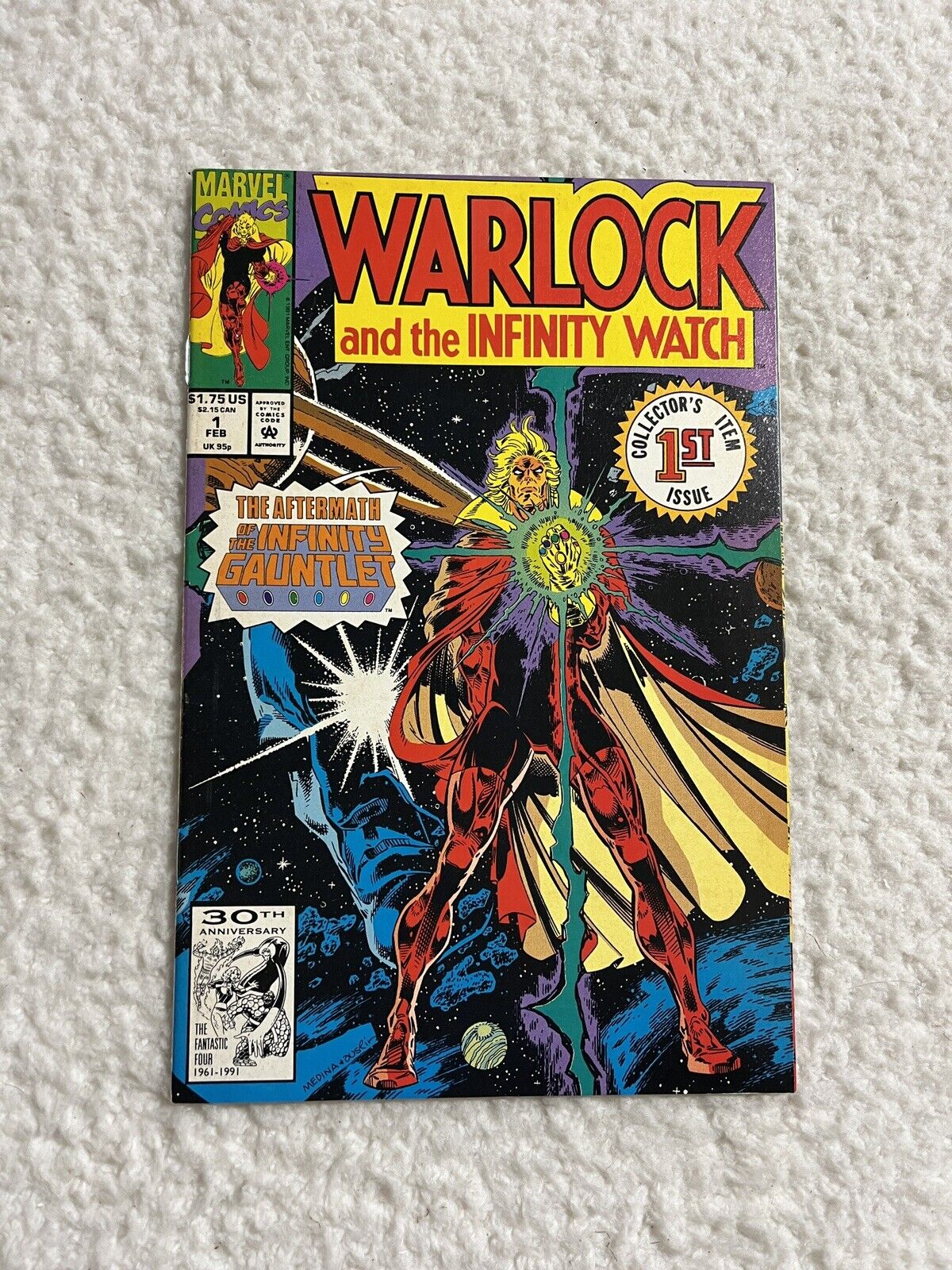 Warlock and the Infinity Watch 1 Marvel Comics 1992