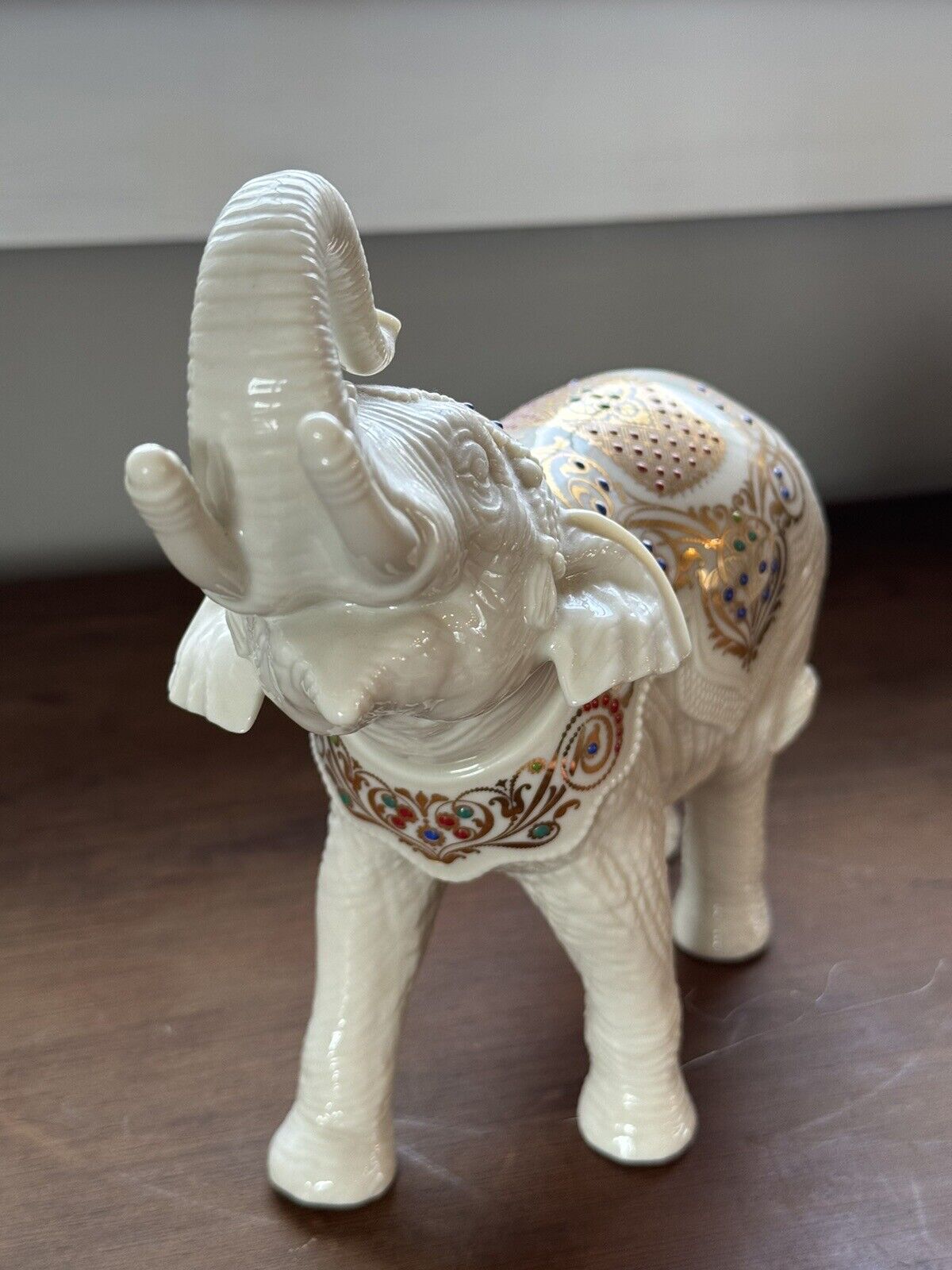 Stunning 1995 Lenox Decorated Elephant Made in USA