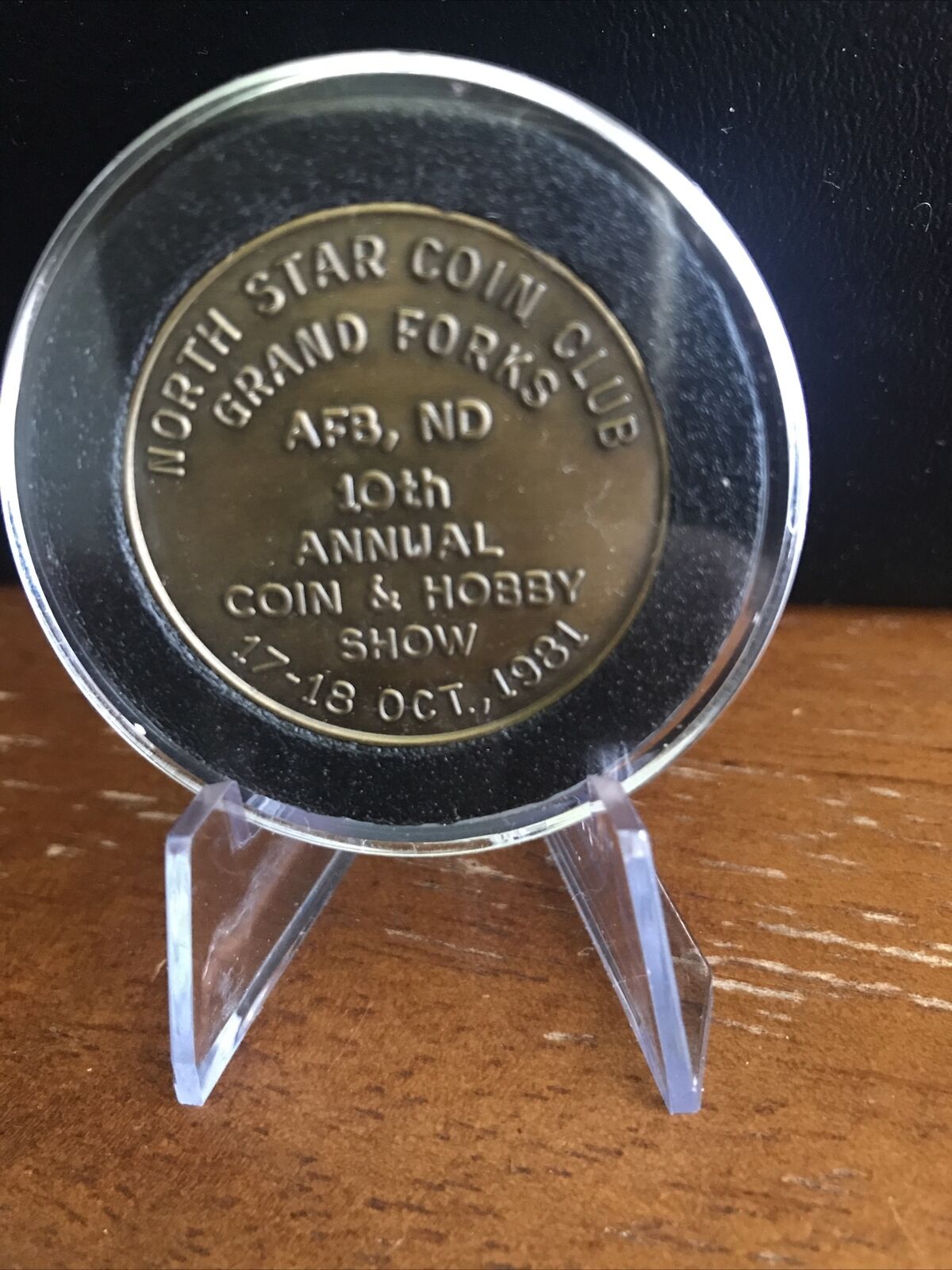 1981 North Star Coin Club, Grand Forks, N.D., 10th Annual Coin & Hobby Show Coin