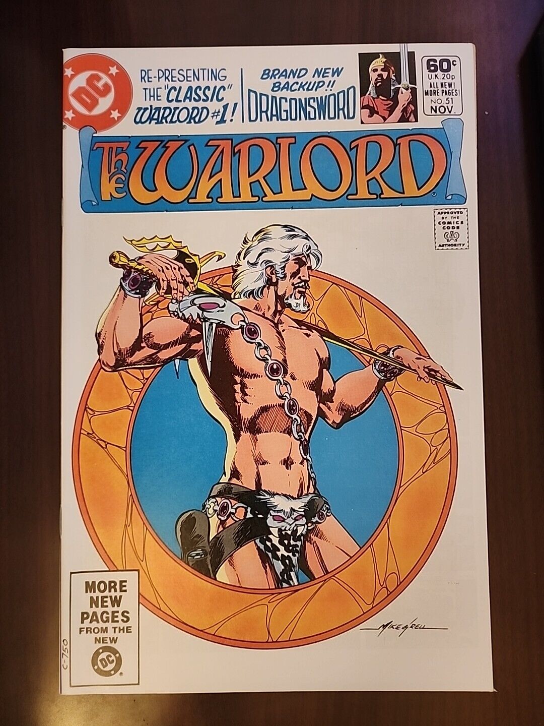 The Warlord - #51 - 1981 Bronze Age - VF/NM - Direct Edition - 