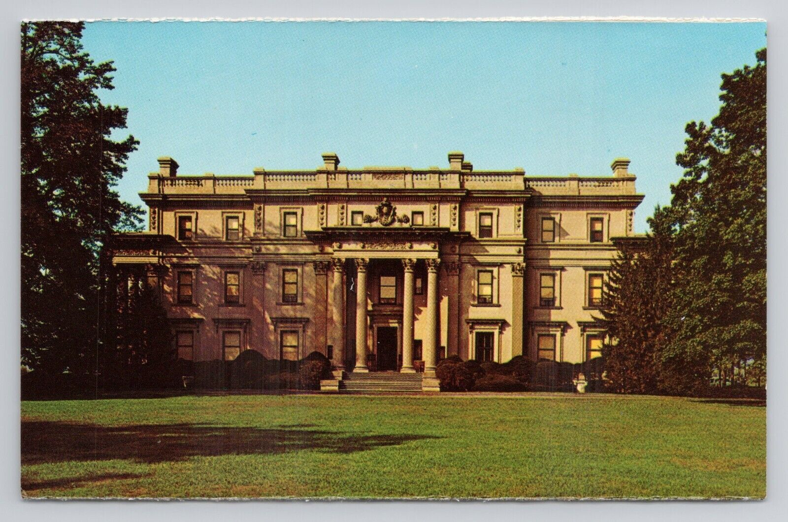 Postcard Vanderbilt Mansion National Historic Site New York
