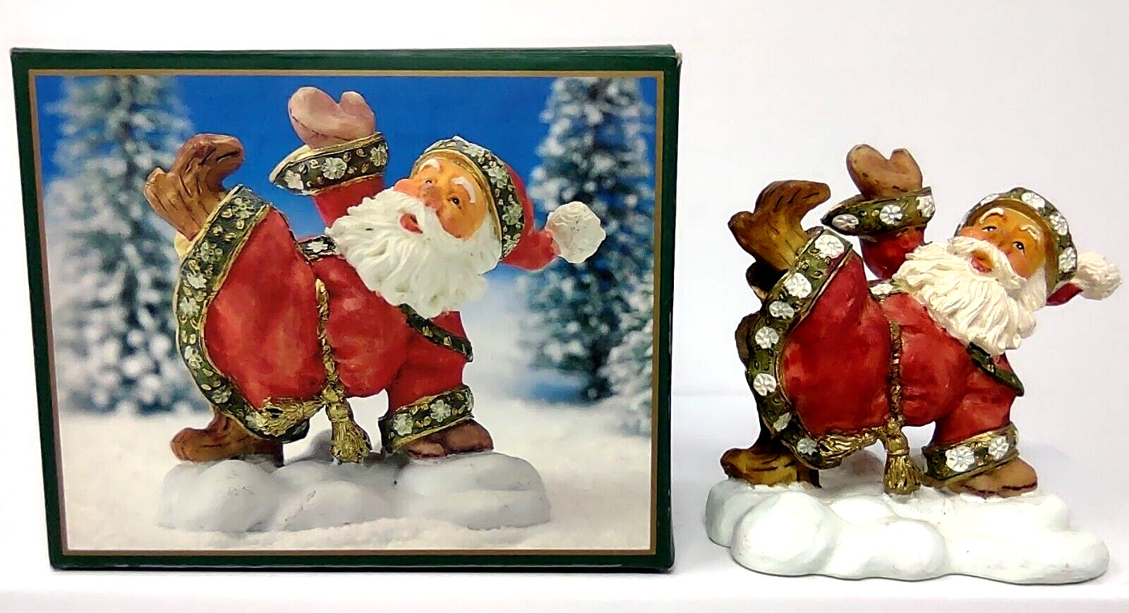 Mayview Collection Santa Claus Figure With Box