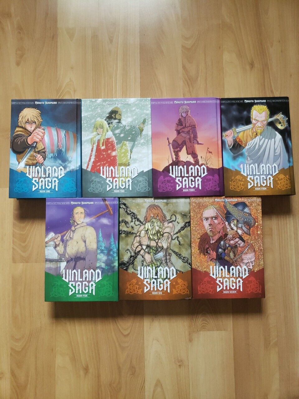 Vinland Saga Manga Volumes 1-7