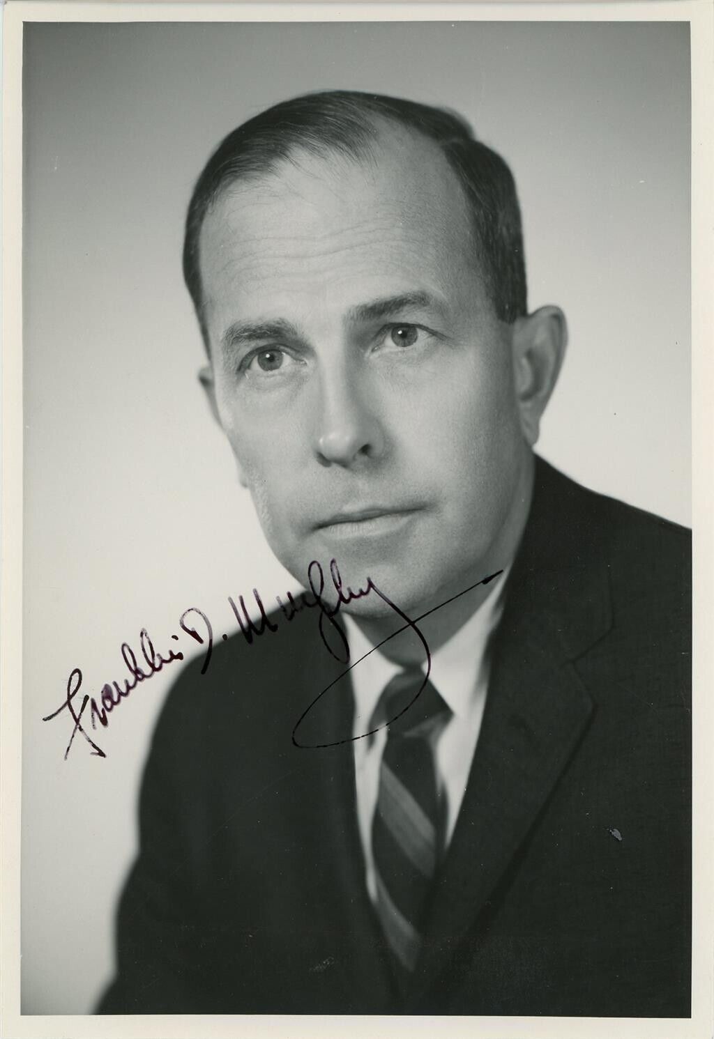 Franklin David Murphy- Signed Vintage Photograph (UCLA Chancellor)