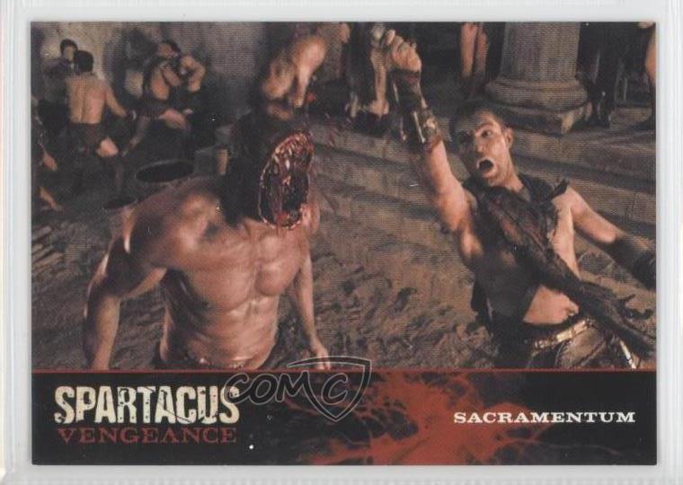 2013 Spartacus: Vengeance Premium Packs Episode Synopsis Sacramentum #E21 1d3