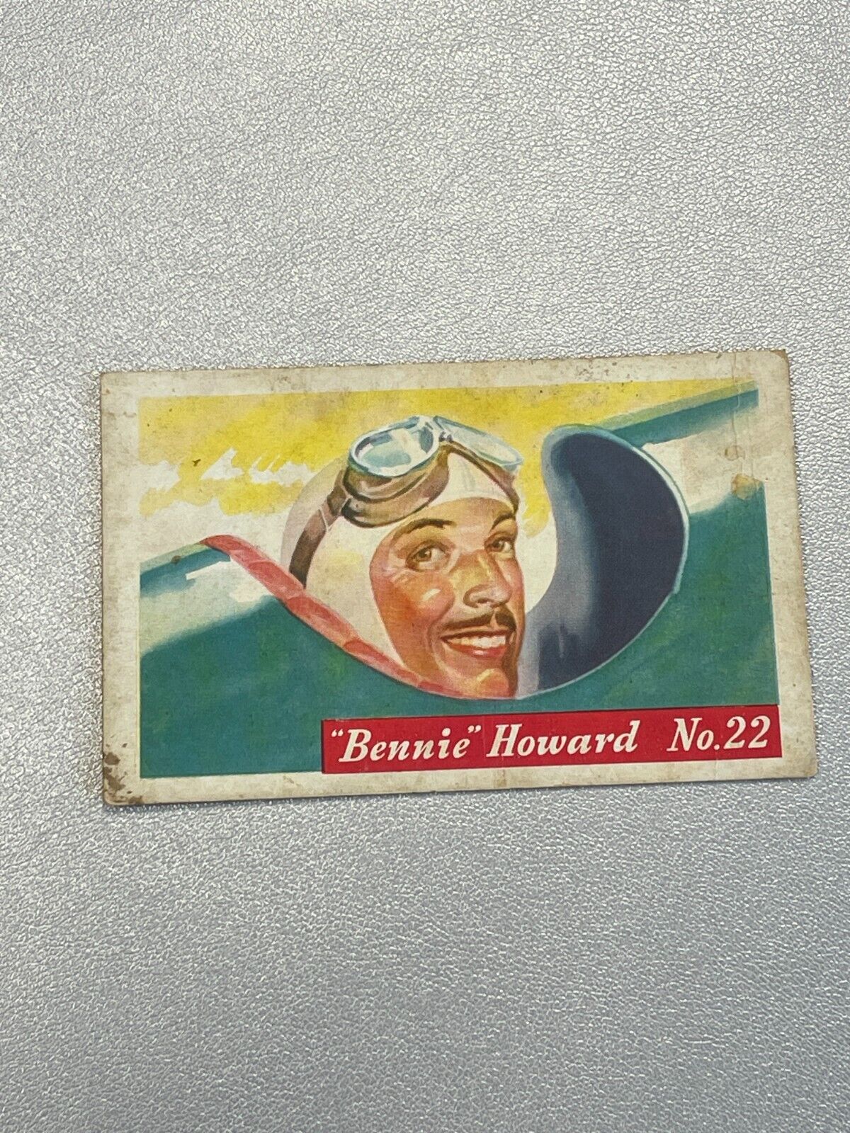 1936 Heinz Famous Aviators Card #22 Bennie Howard
