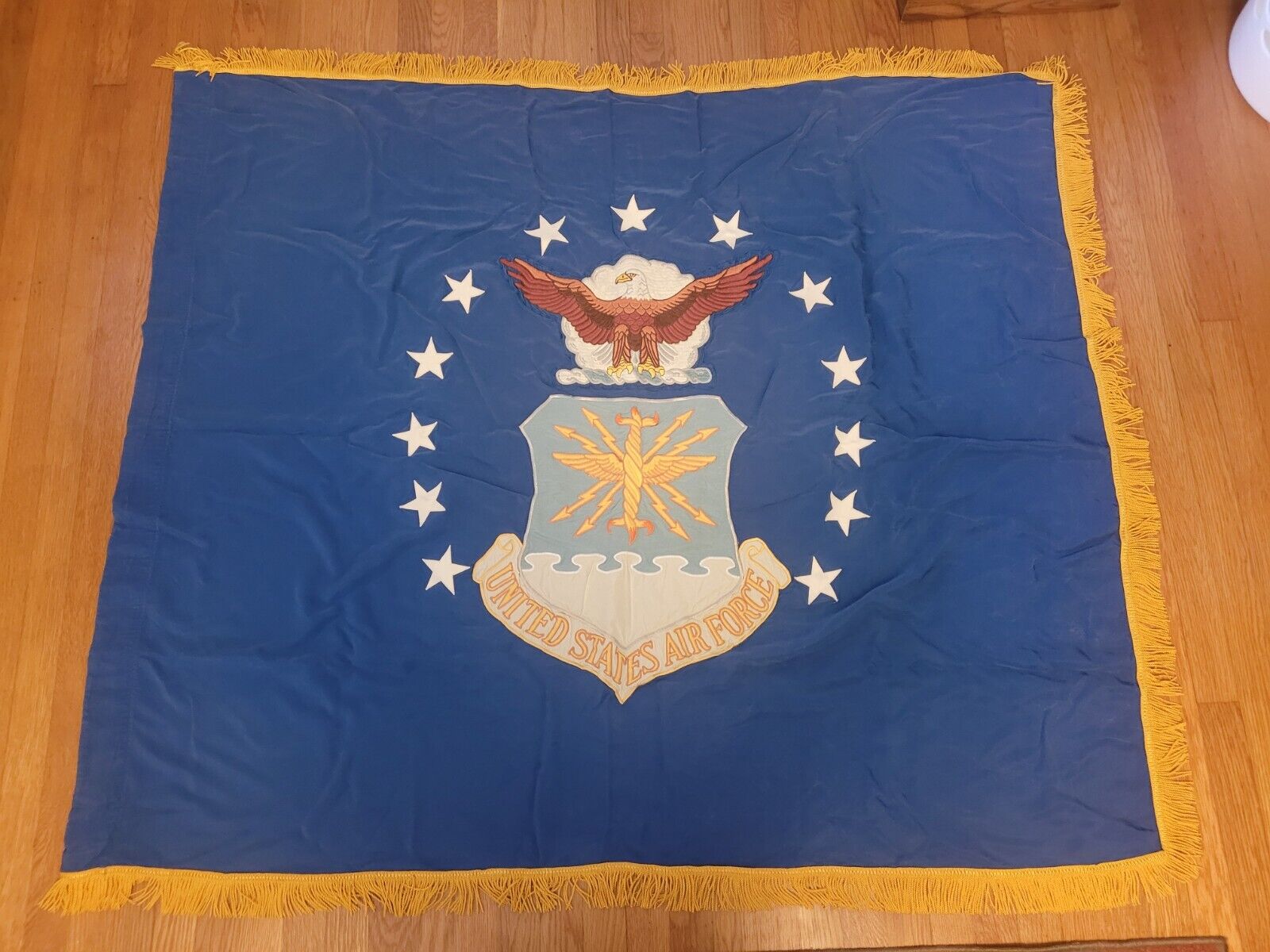 Large 1980\'s Cold War USAF Flag