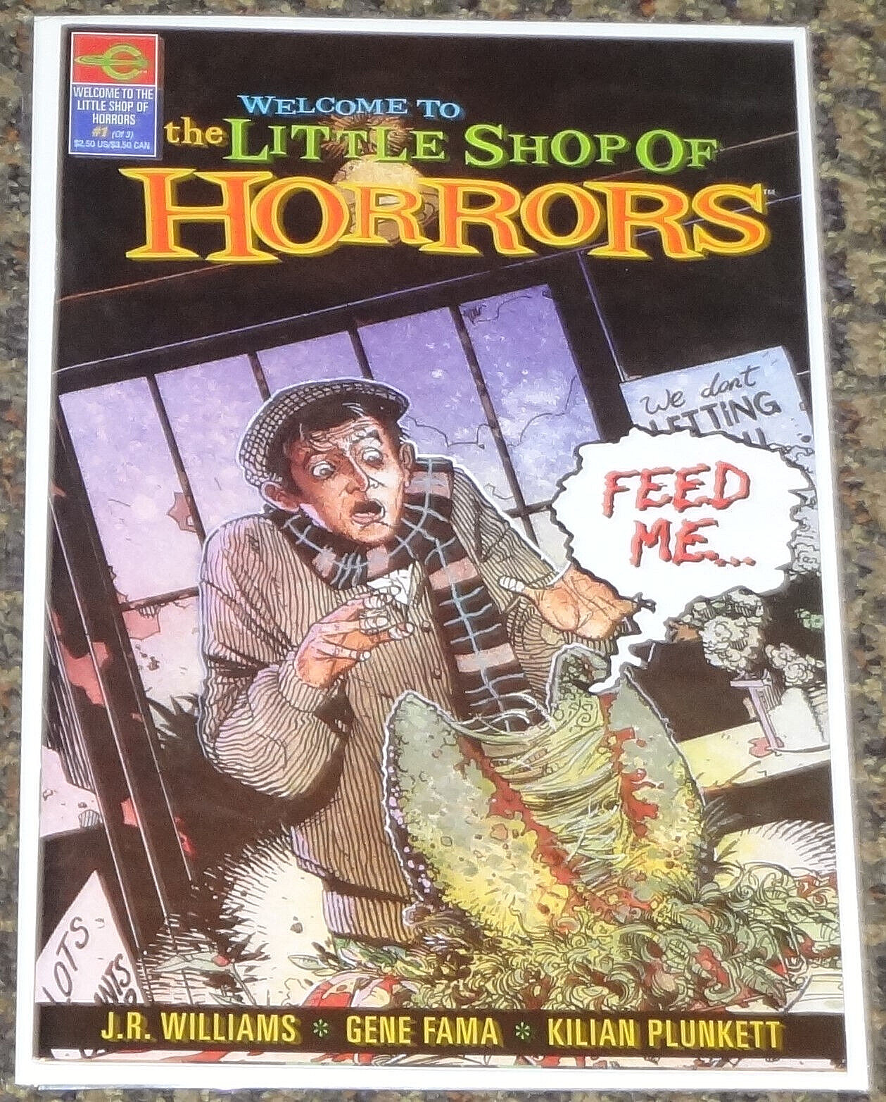 1995 COSMIC COMICS WELCOME TO THE LITTLE SHOP OF HORRORS #1 VF MOVIE ADAPTATION