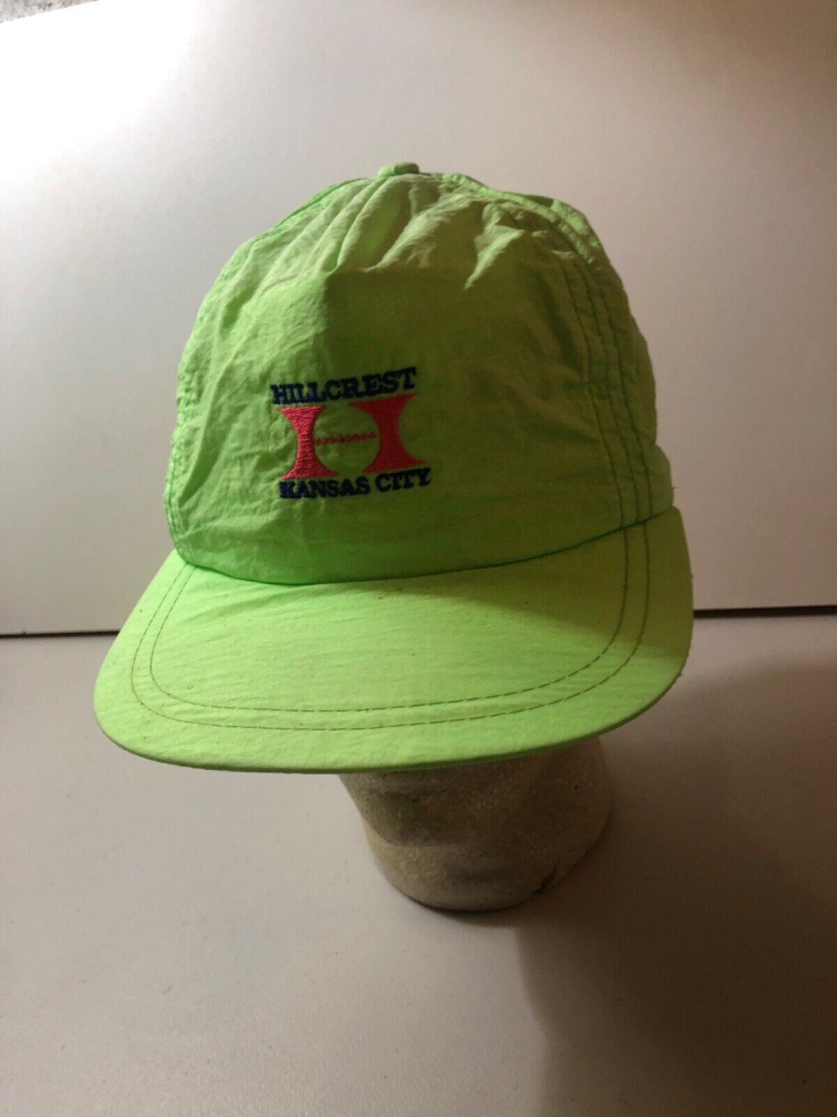 Vintage Hillcrest Kansas City Neon Adjustable Hat