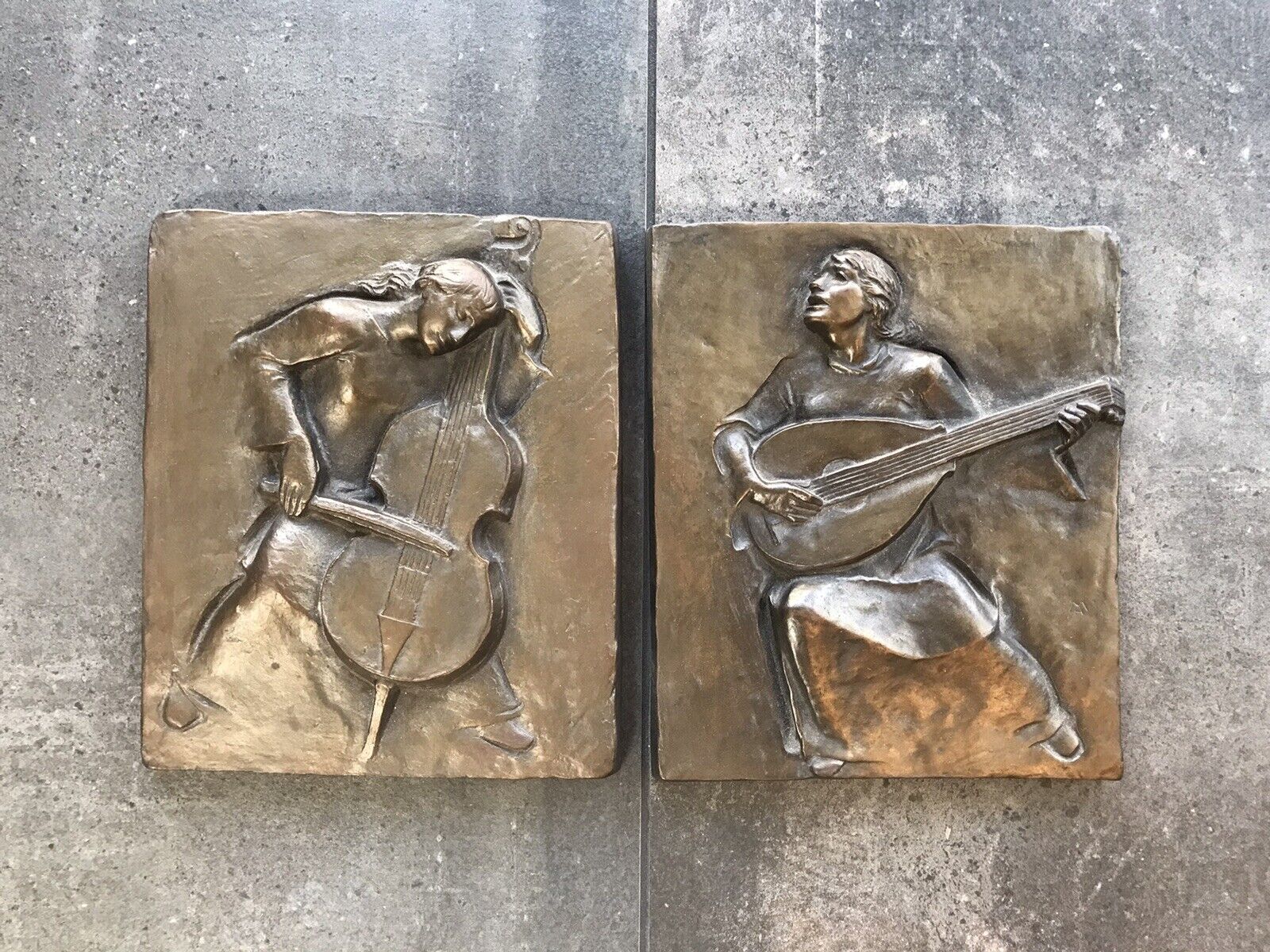 Two Heinrich Friedrich Moshage Sculptures
