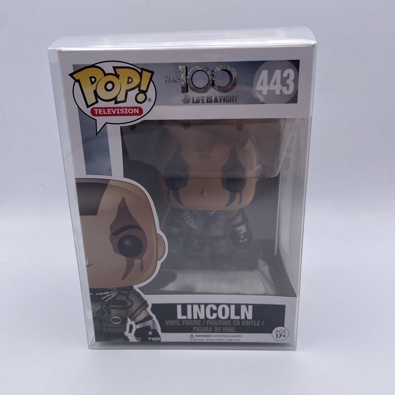 Lincoln Funko Pop Vinyl Figure The 100 Television #443 Vaulted w/protector