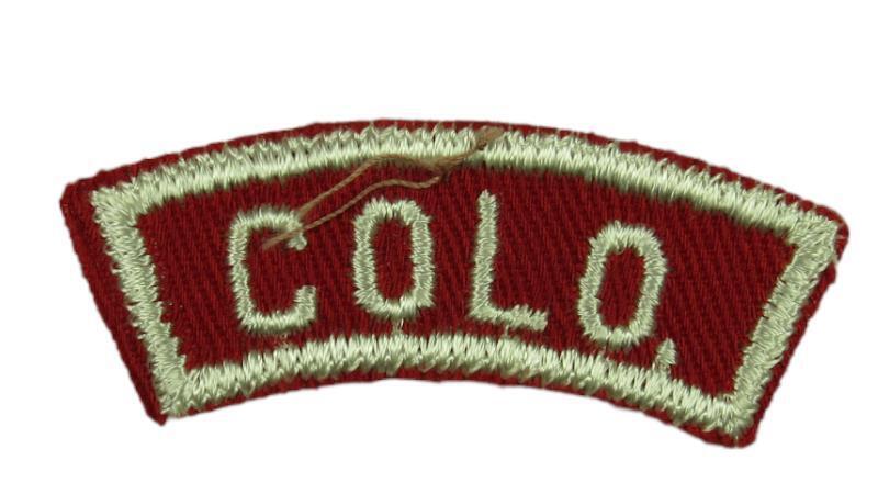 COLOMBIA State Strip Red and White Community Strip RWS mint [Z2082]