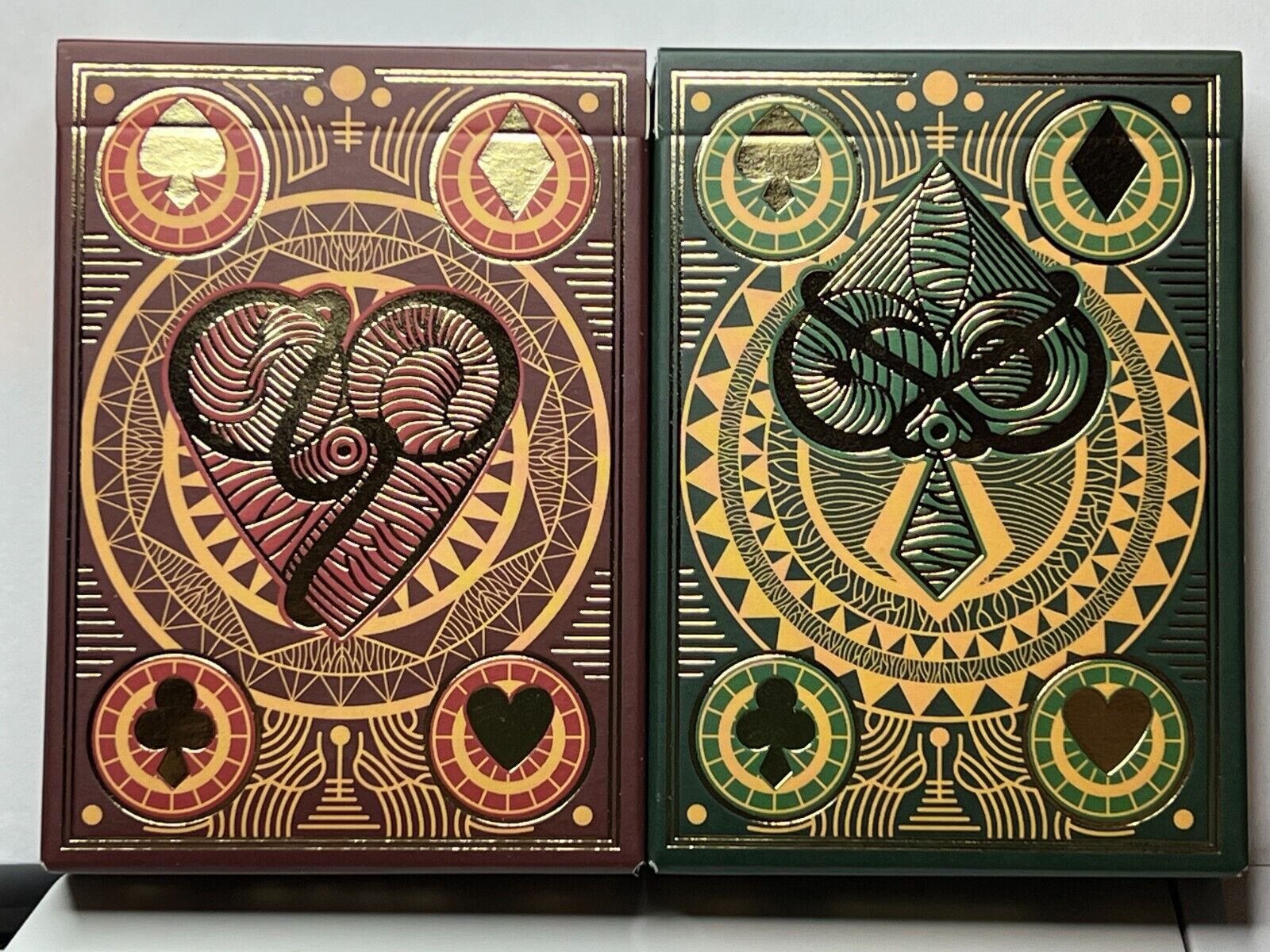 Enchanted Gems 2 Deck Set - Playing Cards - Matching Numbers