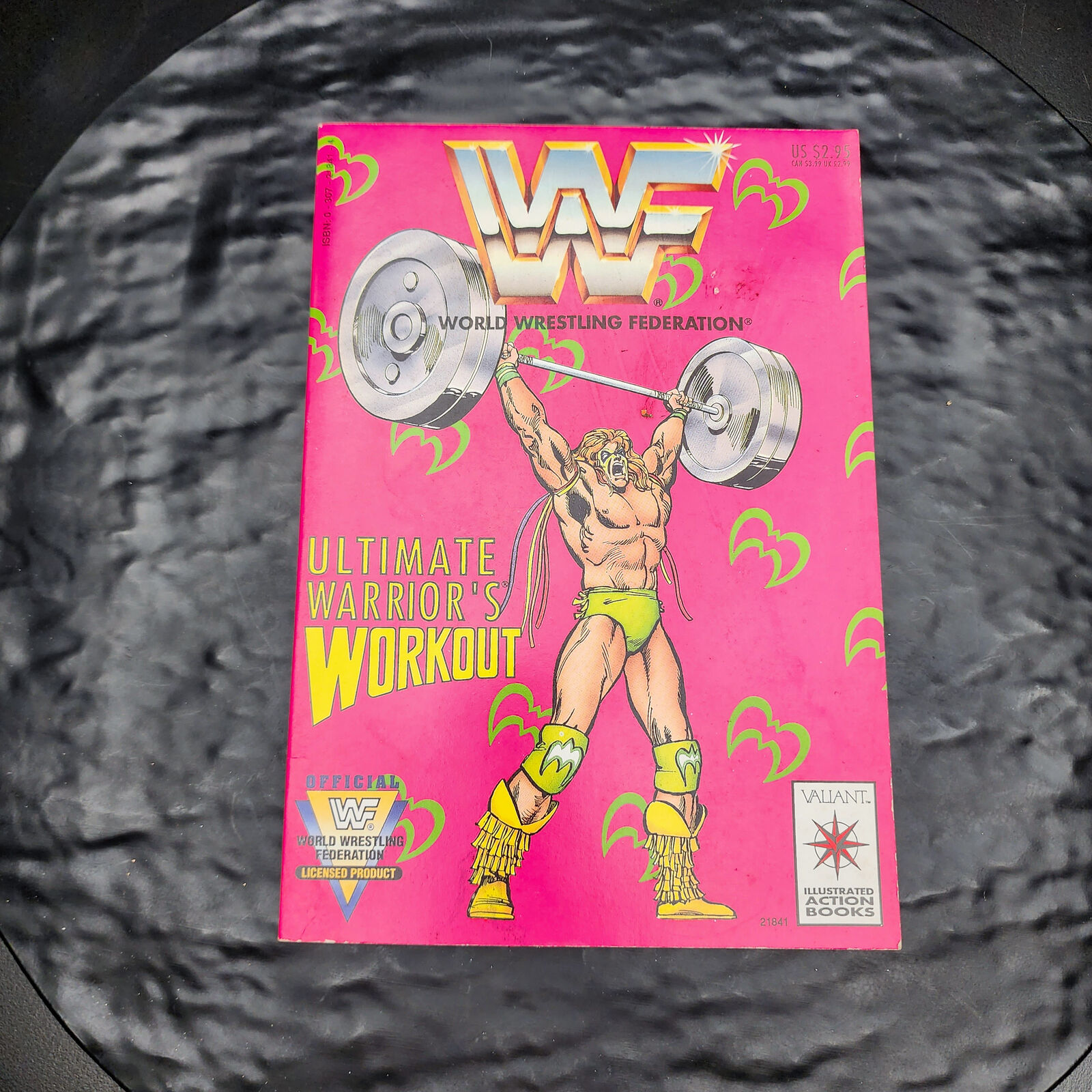 1991 Valiant Comic WWF WWE WCW Ultimate Warrior Workout ft Undertaker