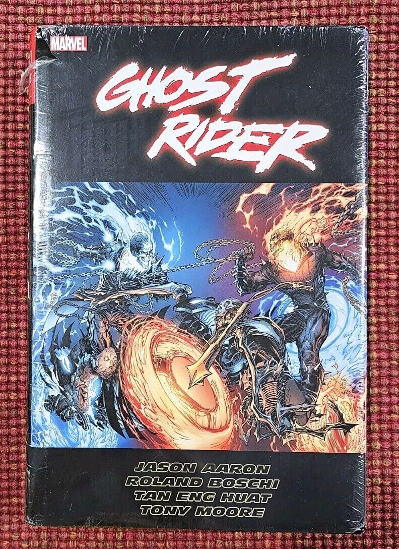 Marvel Ghost Rider Omnibus by Jason Aaron Hardcover Comic Book, New Printing