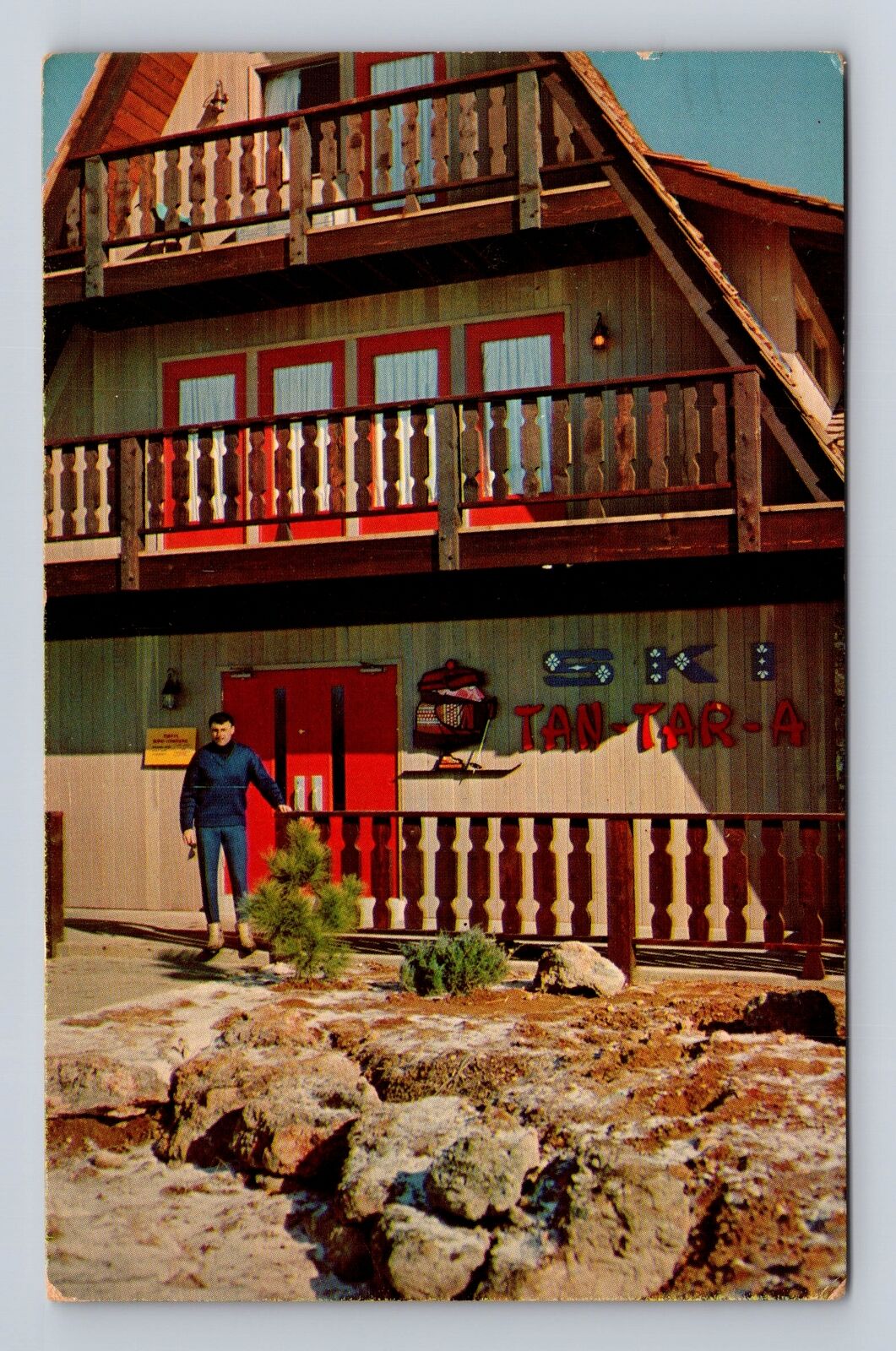Osage Beach MO-Missouri, Tan-Tar-A Resort, Advertising, Vintage c1966 Postcard