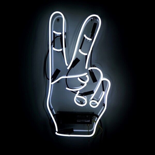 CoCo Peace Victory Acrylic Neon Sign 14\