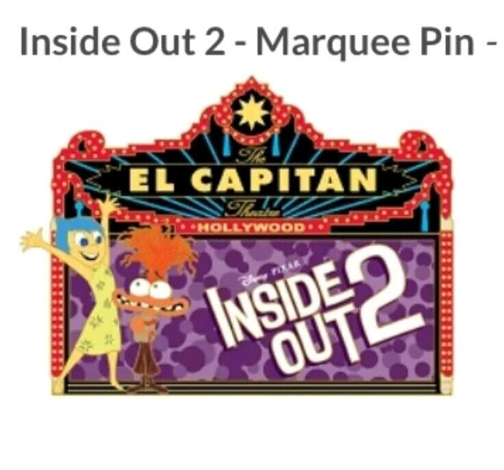 DSSH DSF Joy & Anxiety Inside Out 2 Marquee Pin LE 400 PREORDER Confirmed