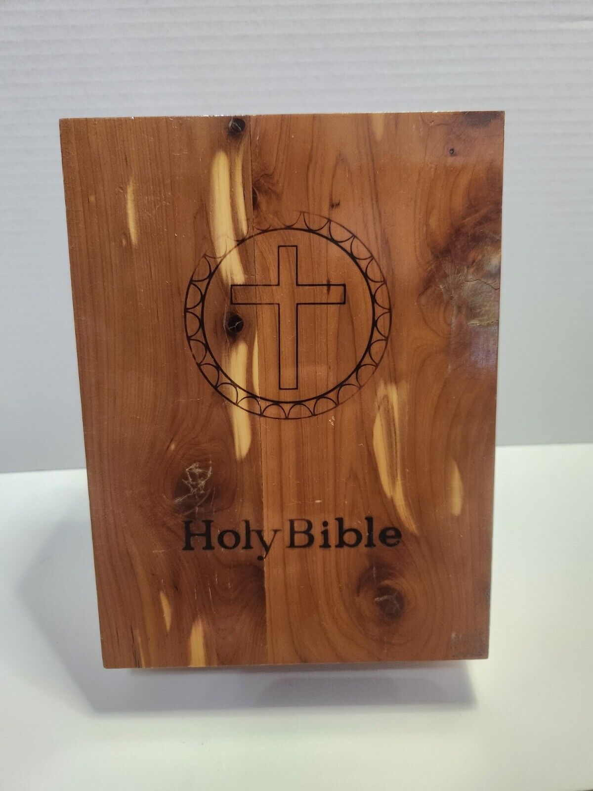 Holy Bible Case Hardwood Laminate With Latch