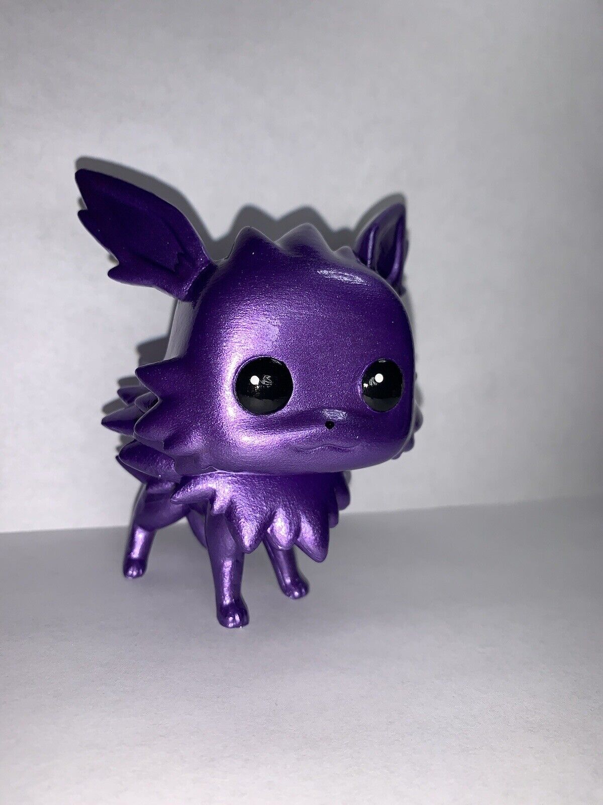 Custom Painted Funko Pop Jolteon Pokémon Metallic Purple New