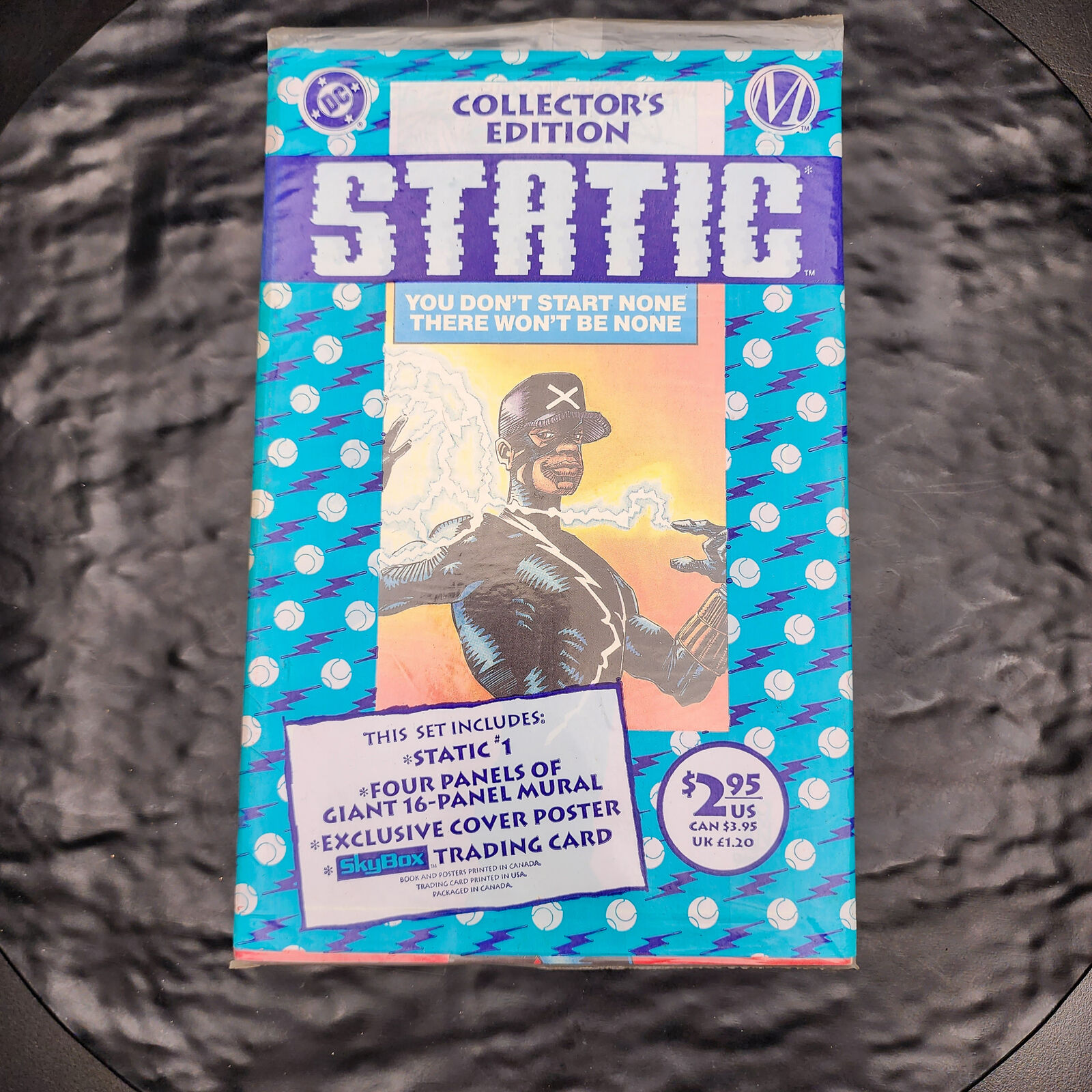 Static #1 1993 DC/Milestone Collector's Edition Factory Sealed Polybagged