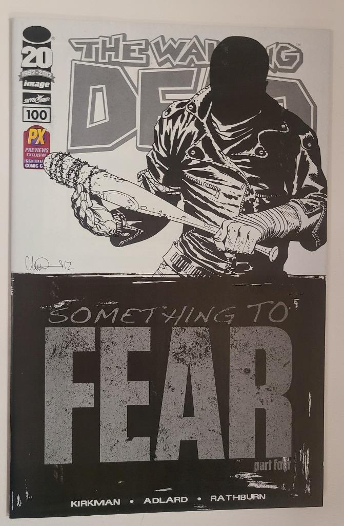 The Walking Dead Something To Fear #100 Comic Book NM Previews Exclusive
