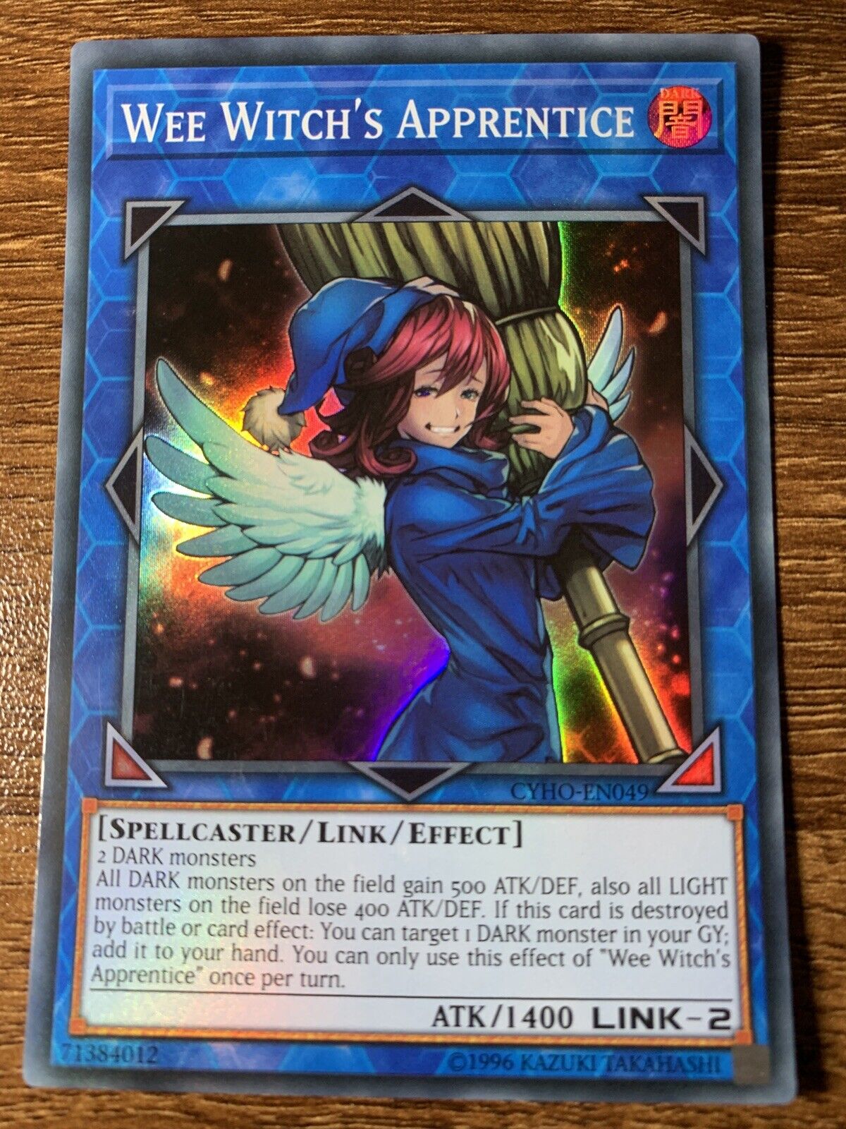 CYHO-EN049 Wee Witch\'s Apprentice Super Rare UNL Edition NM YuGiOh Card