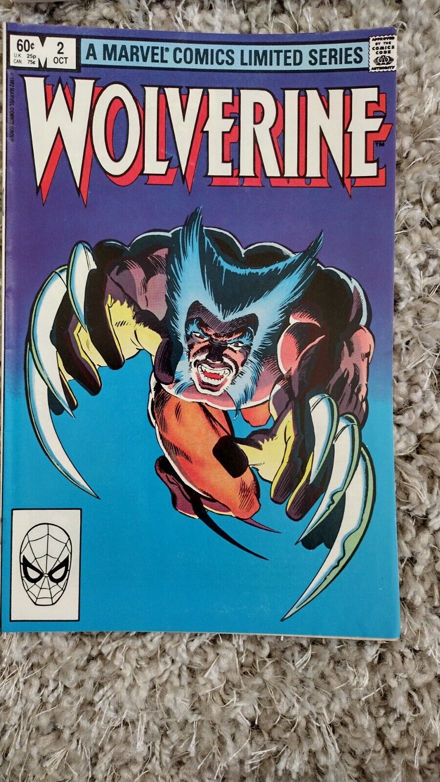 Wolverine #2 (1982) Limited Series | Non graded but excellent shape