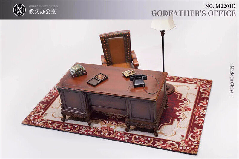 Mostoys 1/6 The Godfather Office Scene Platform Simulation Model Accessories Set
