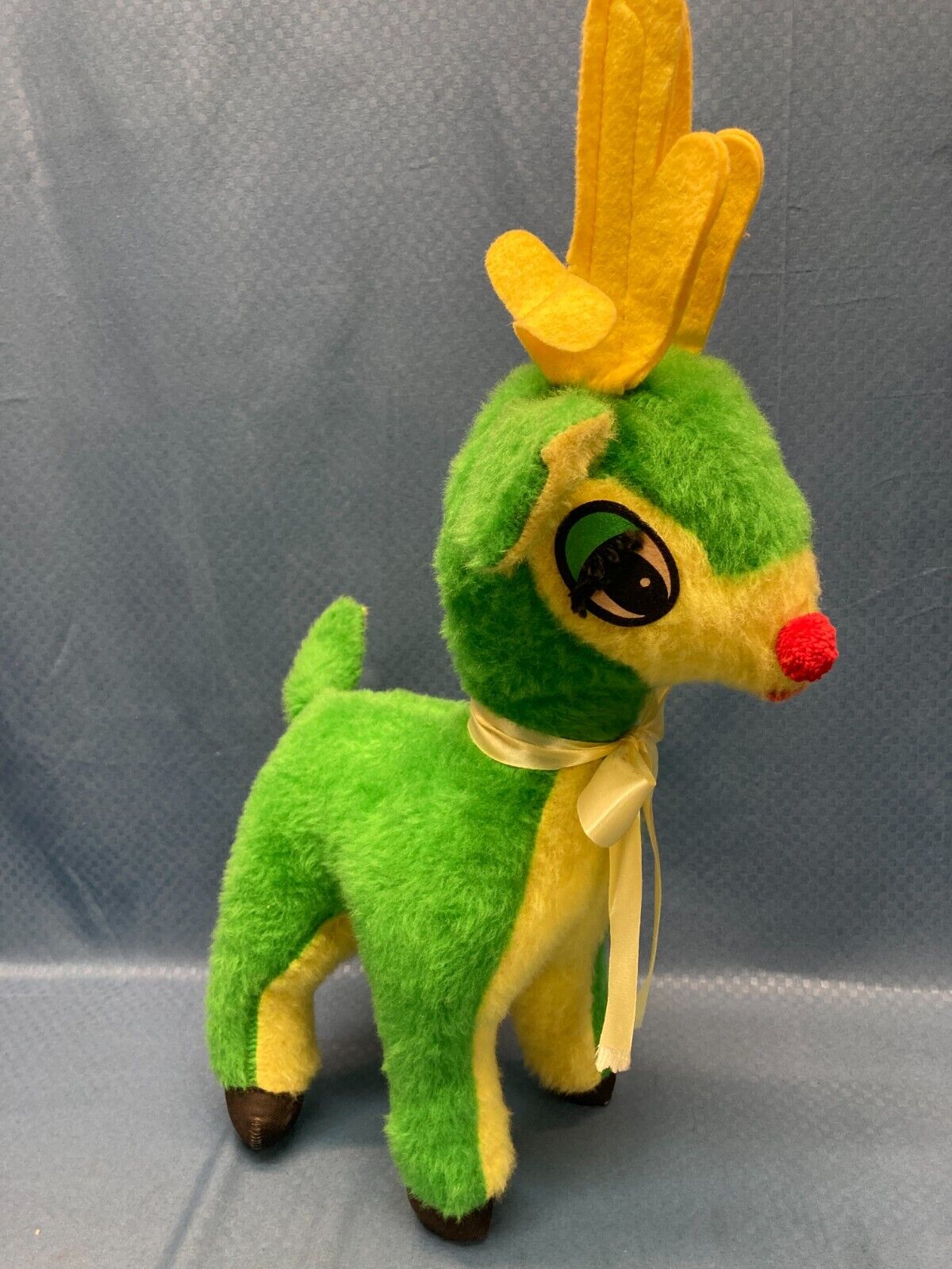BJ Toy Co. Little Johnny Deerest John Deere Rudolph the Red Nosed Reindeer Plush