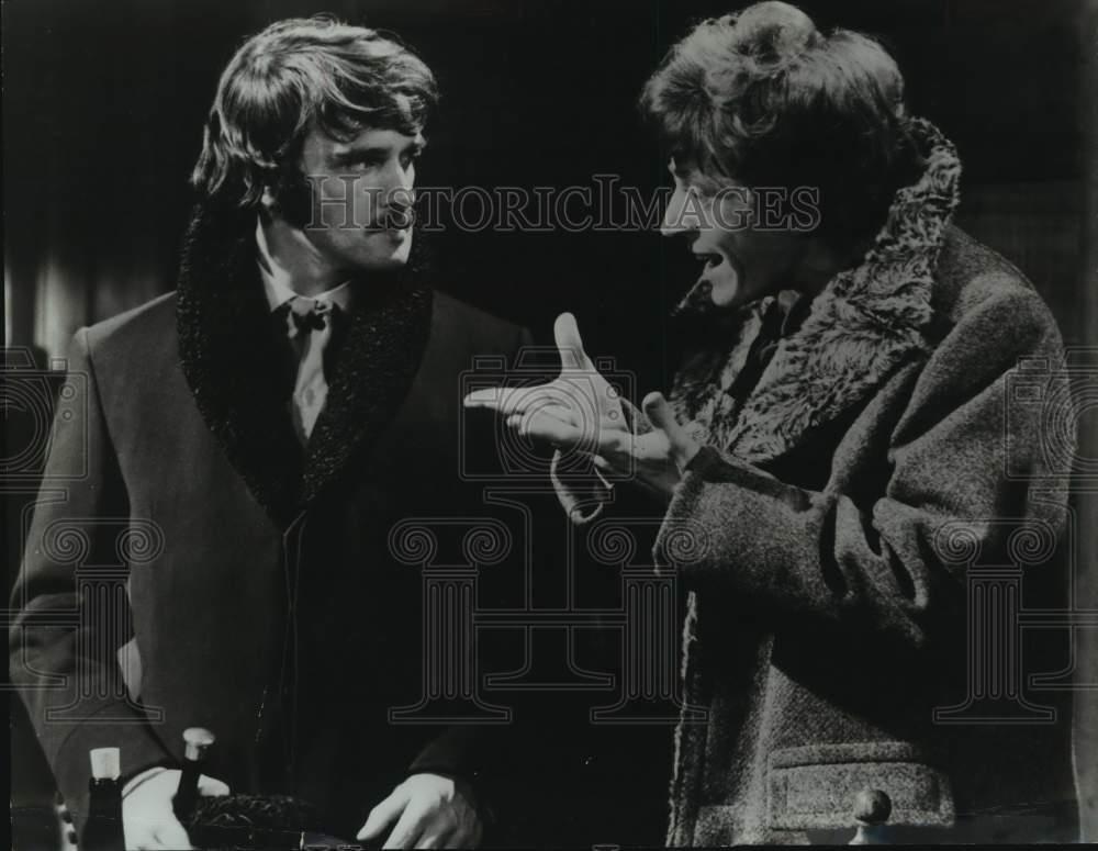 1971 Press Photo Keith Bell, David Collins in scene from \