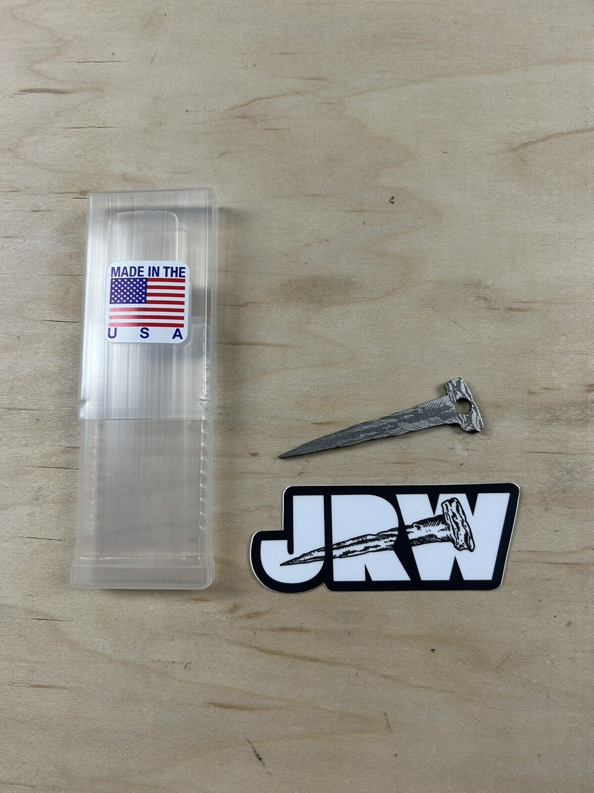 JRW Gear The Nail - Tin Can Tool - Titanium (Grade 5)