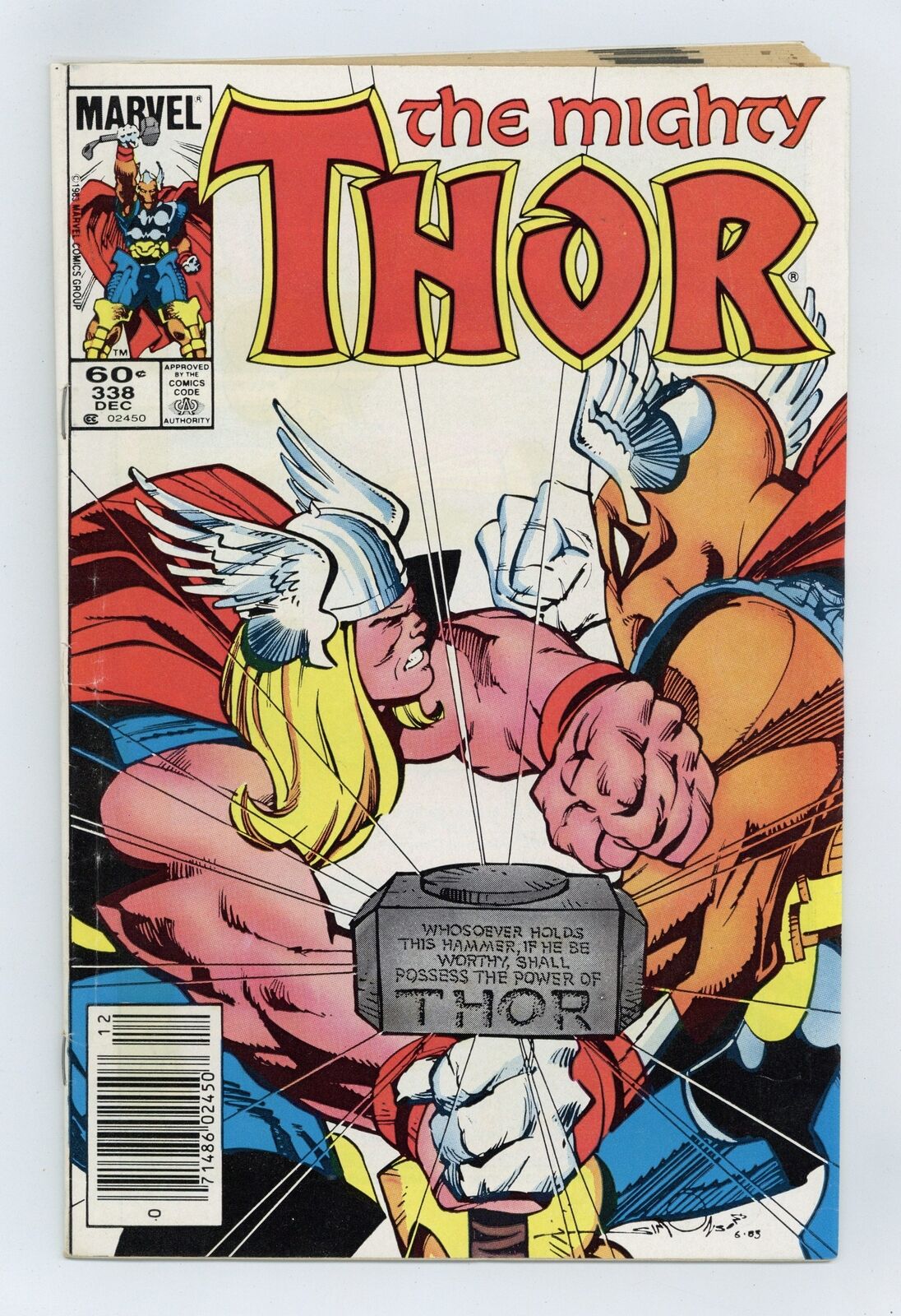 Thor #338N VG 4.0 1983 Low Grade